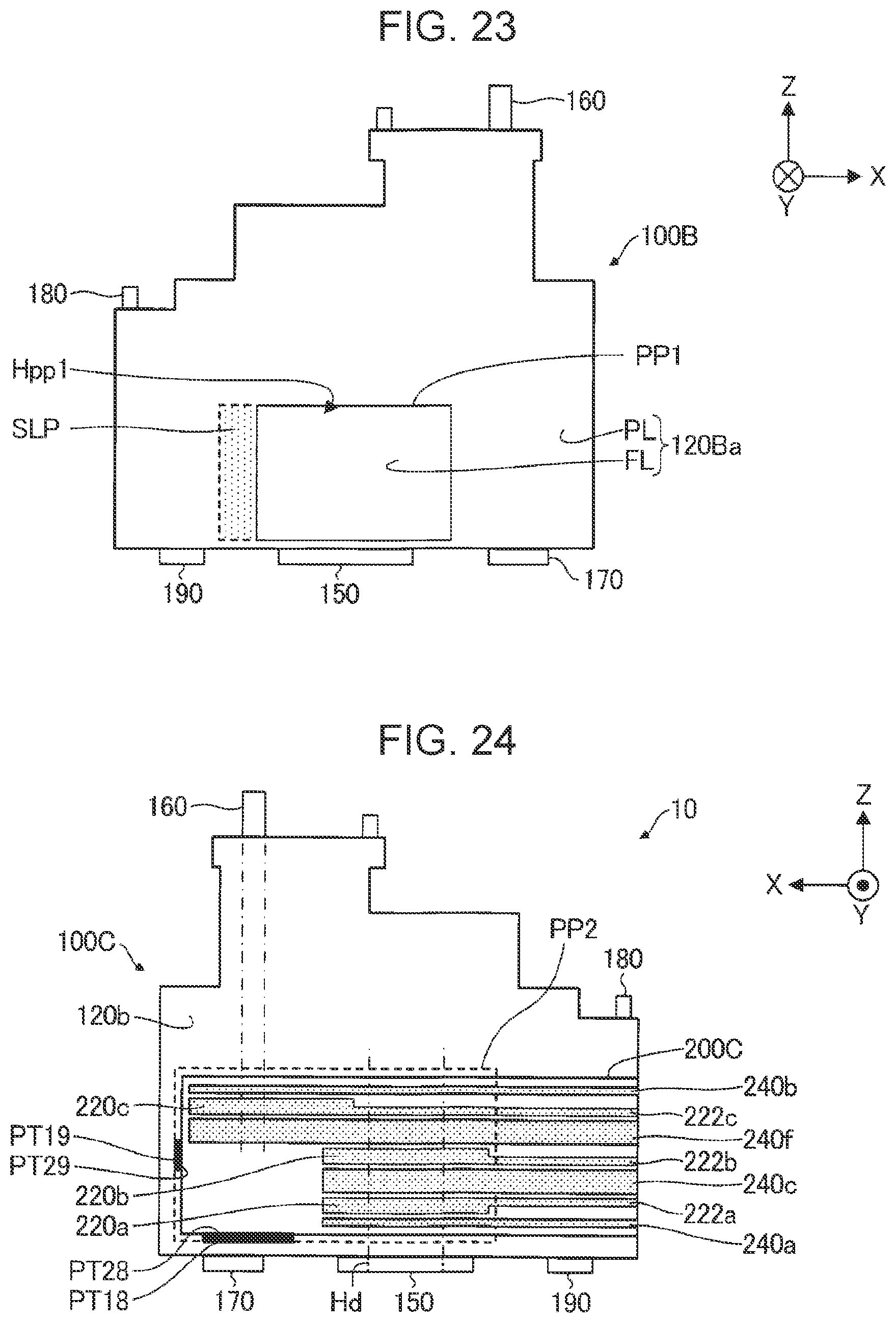 Patent US12097712 Figure 19 – Storage device and liquid ejection apparatus