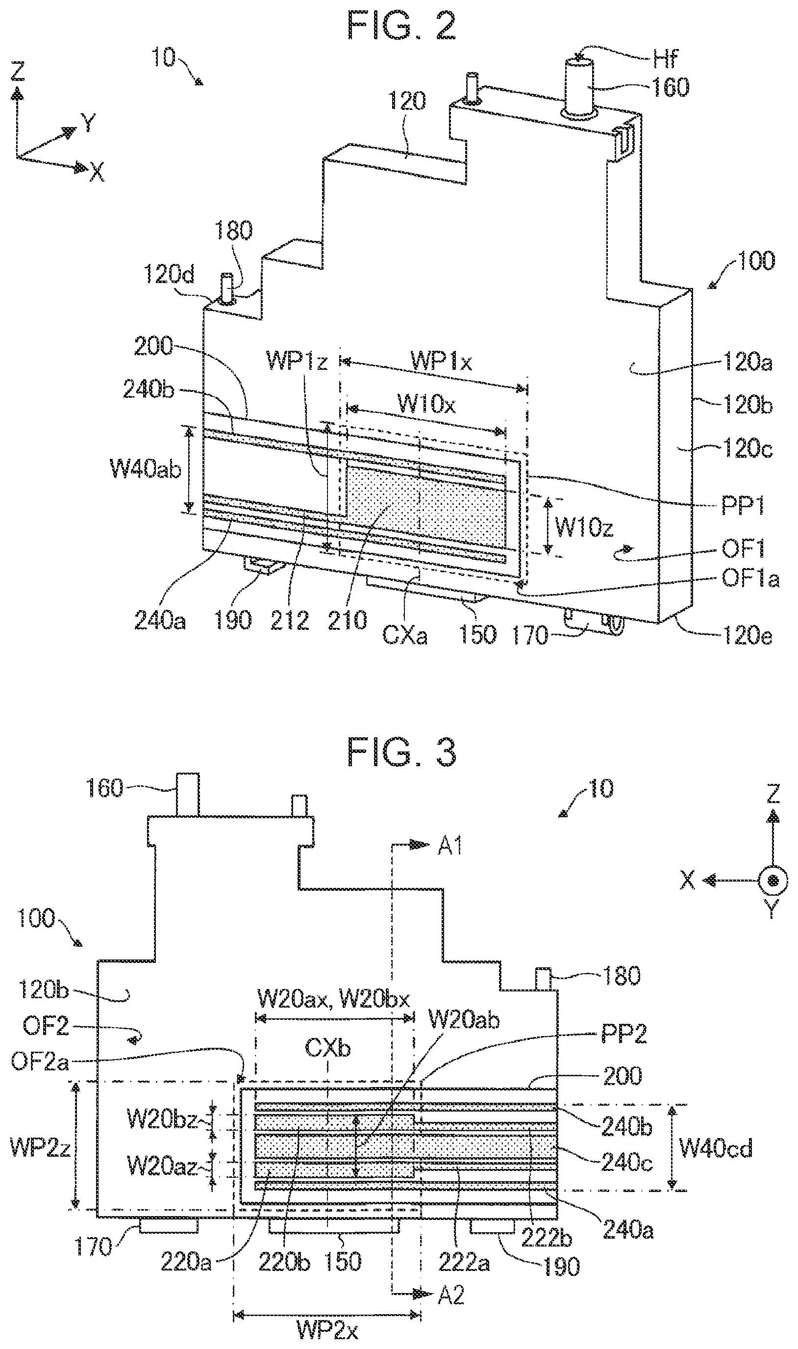 Patent US12097713 Figure 2 – Storage device and liquid ejection apparatus