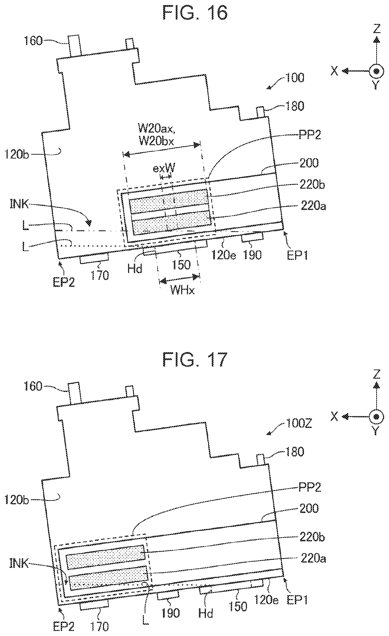Patent US12097713 Figure 13 – Storage device and liquid ejection apparatus