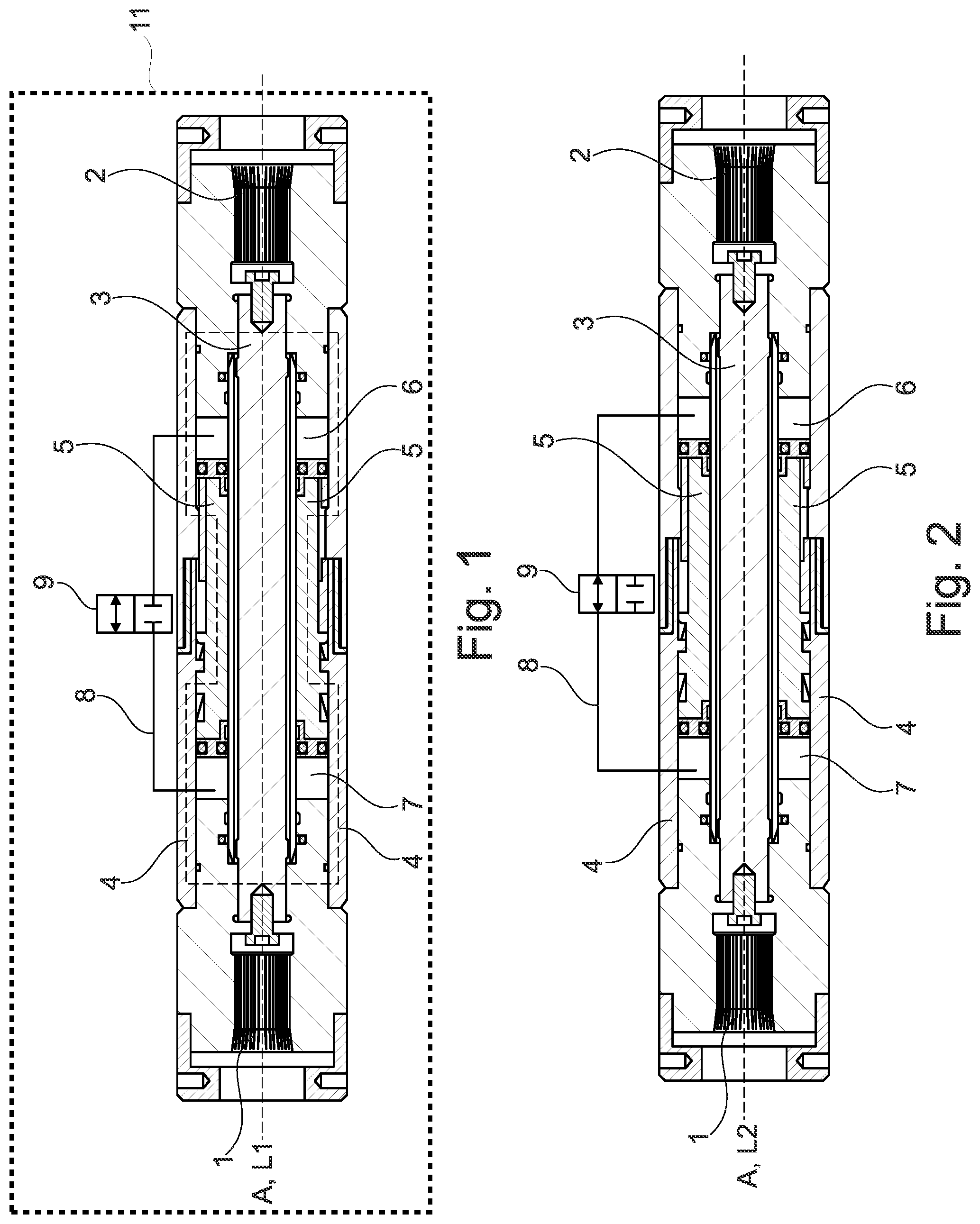Patent US12097741 — Stabilizer assembly for a two-track vehicle — Figure 1