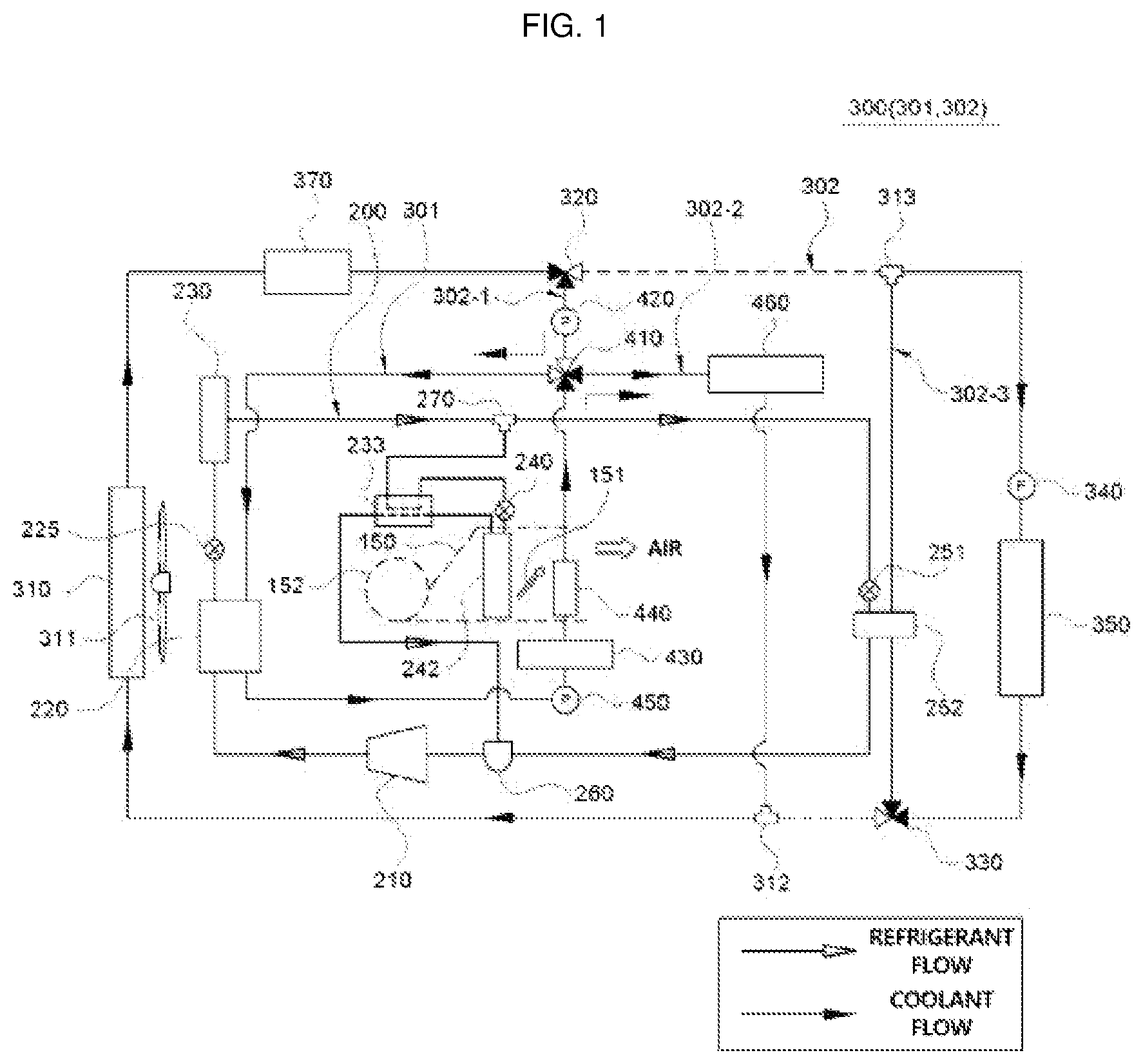 Patent US12097754 — Thermal management system — Figure 1