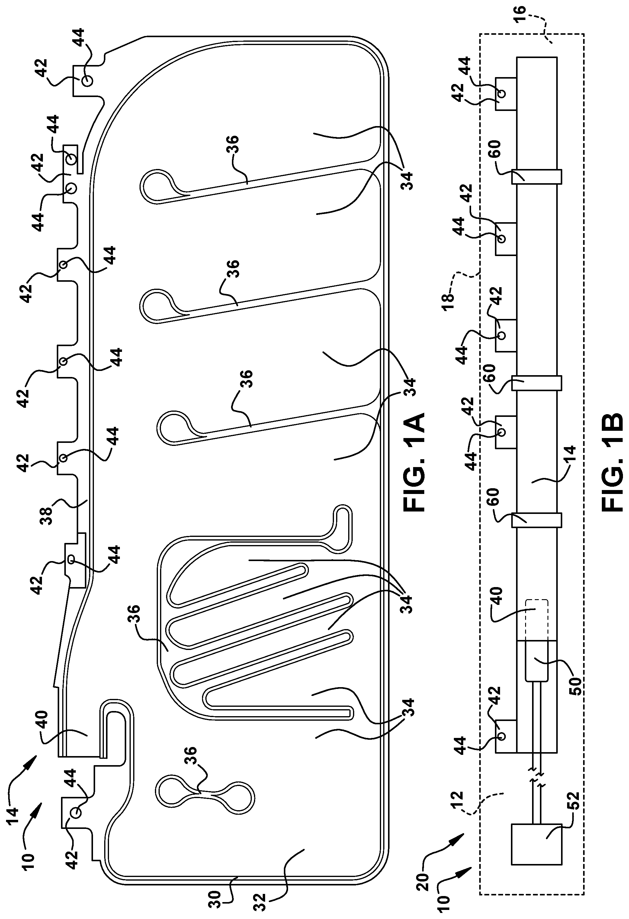 Patent US12097820 — Airbag with extendable member — Figure 1