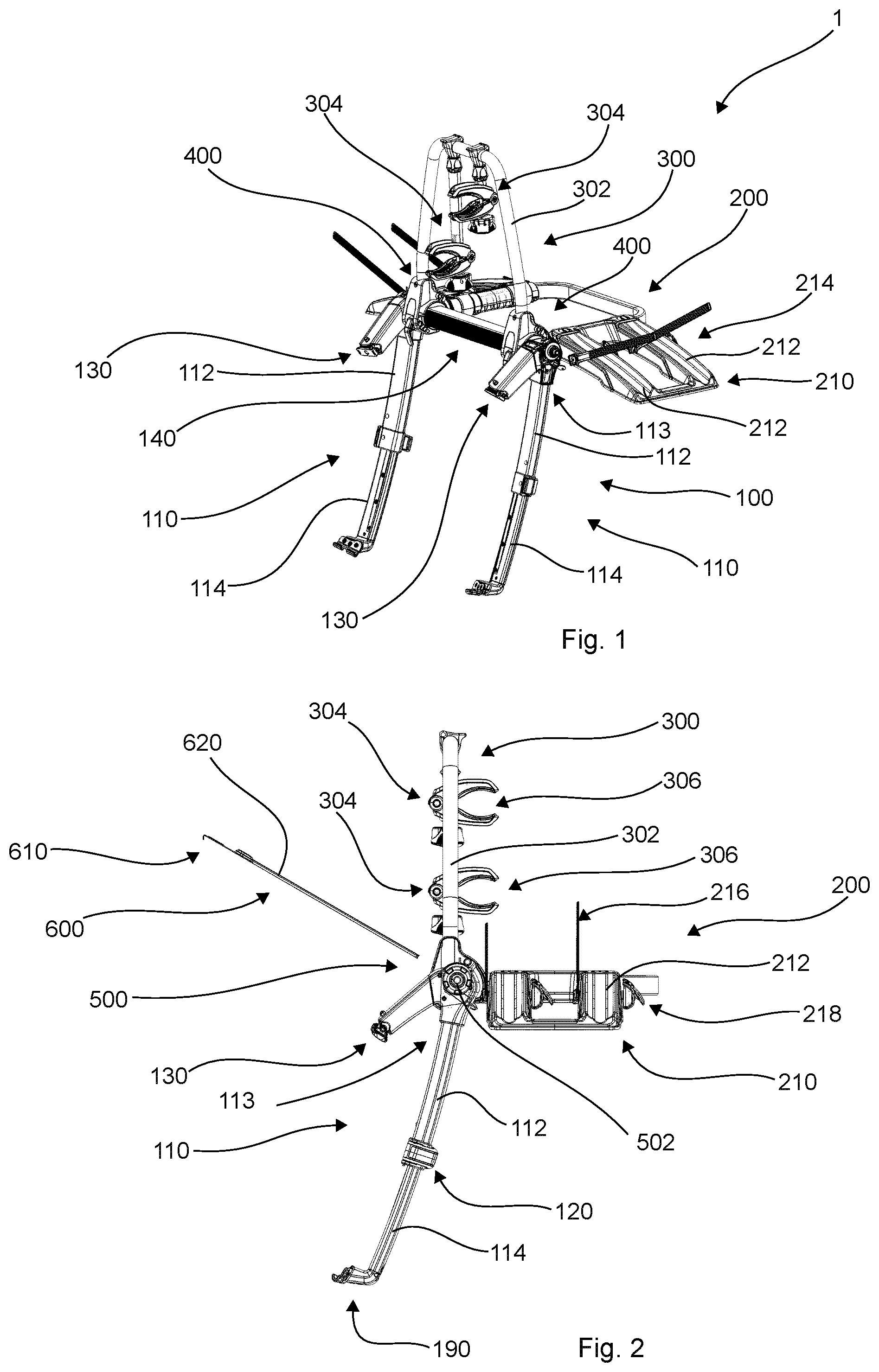 Patent US12097825 — Load carrier — Figure 1