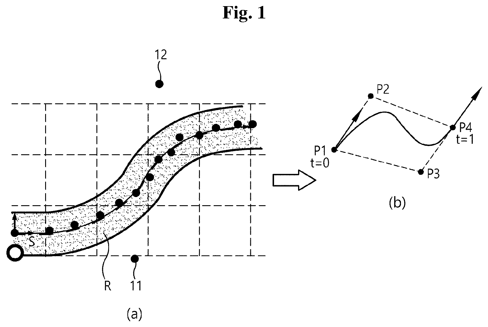 Patent US12097861 — Method for generating road topology information and system thereof — Figure 1