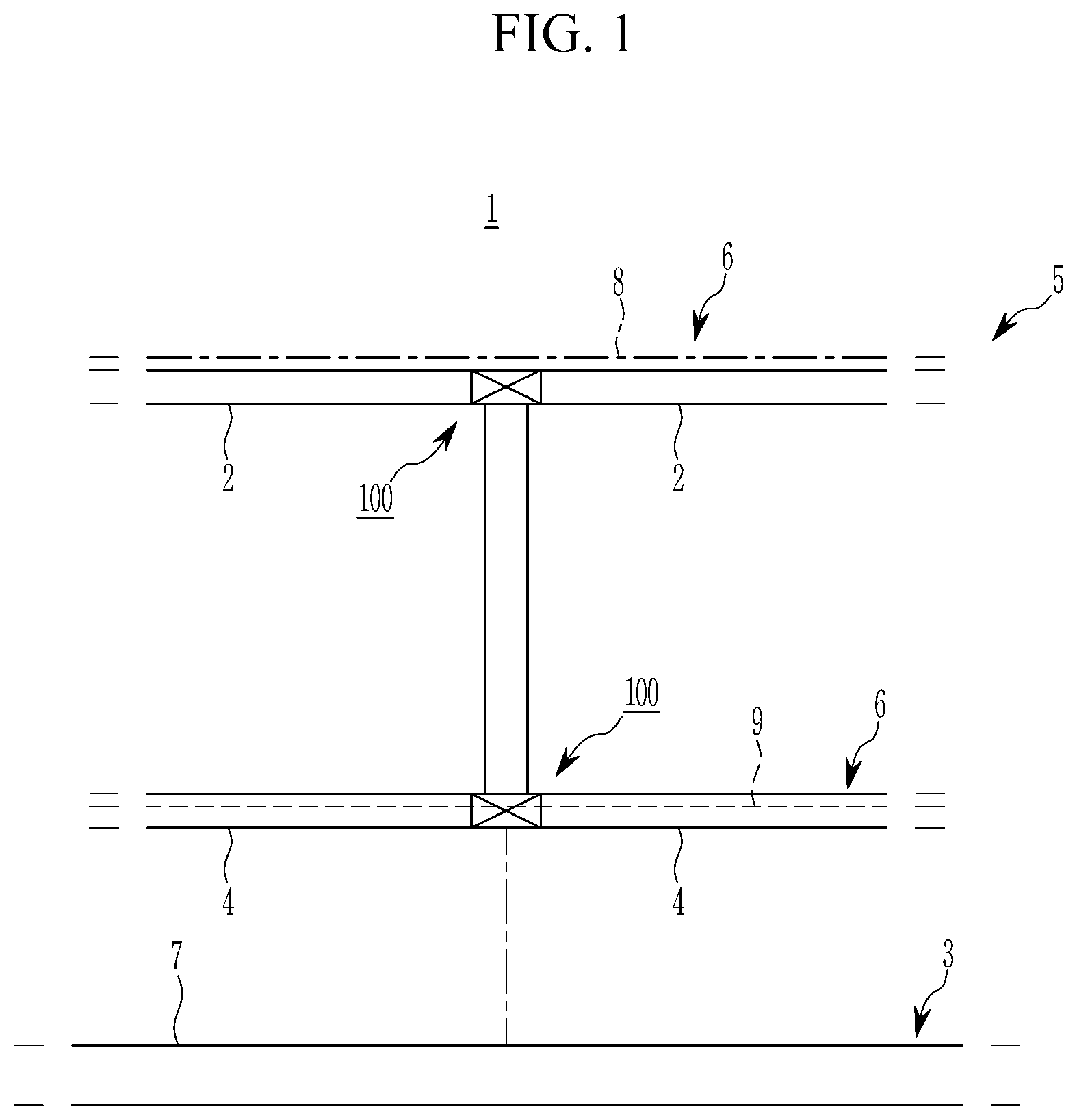 Patent US12097905 — Frame joint structure and method — Figure 1