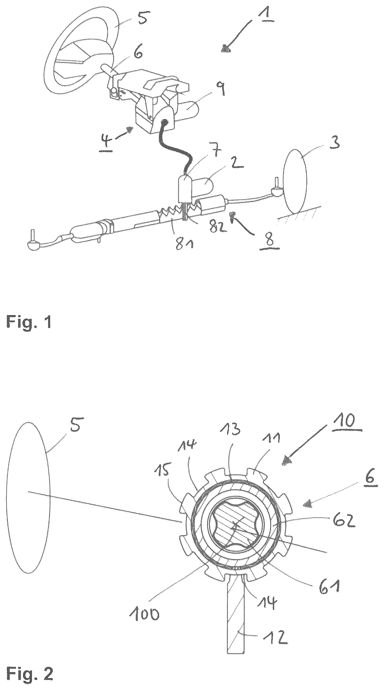 Patent US12097910 — Method for controlling steering locking of a steer-by-wire steering system of a motor vehicle — Figure 1