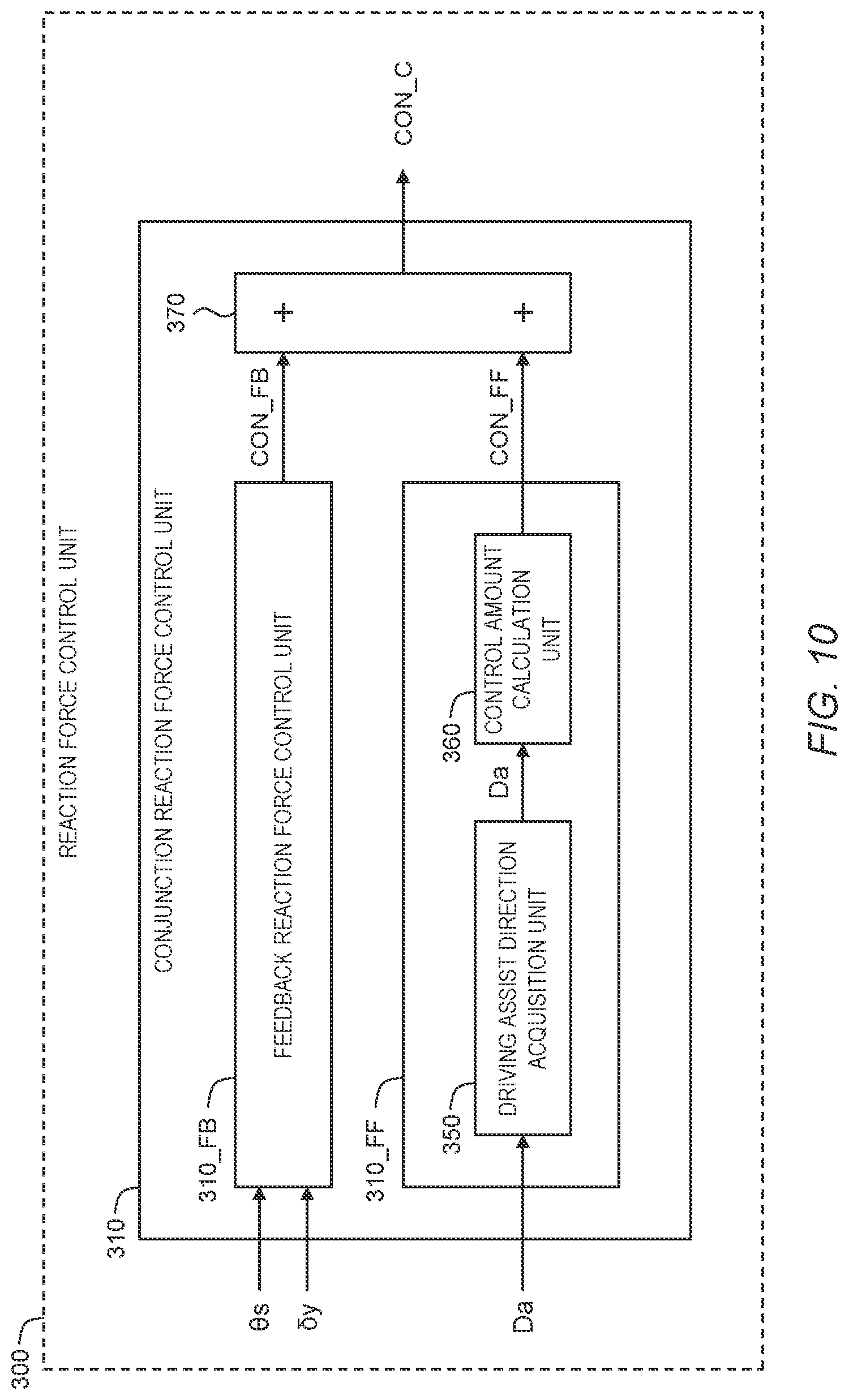 Patent US12097916 Figure 10 – Vehicle control system and vehicle control method