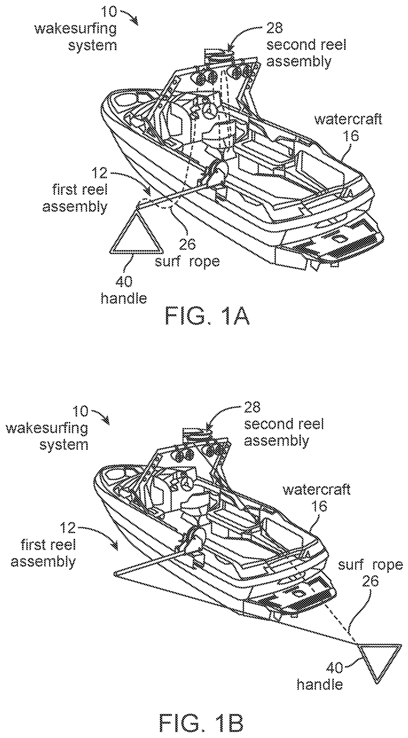 Patent US12097933 — Wakesurfing systems and methods — Figure 1