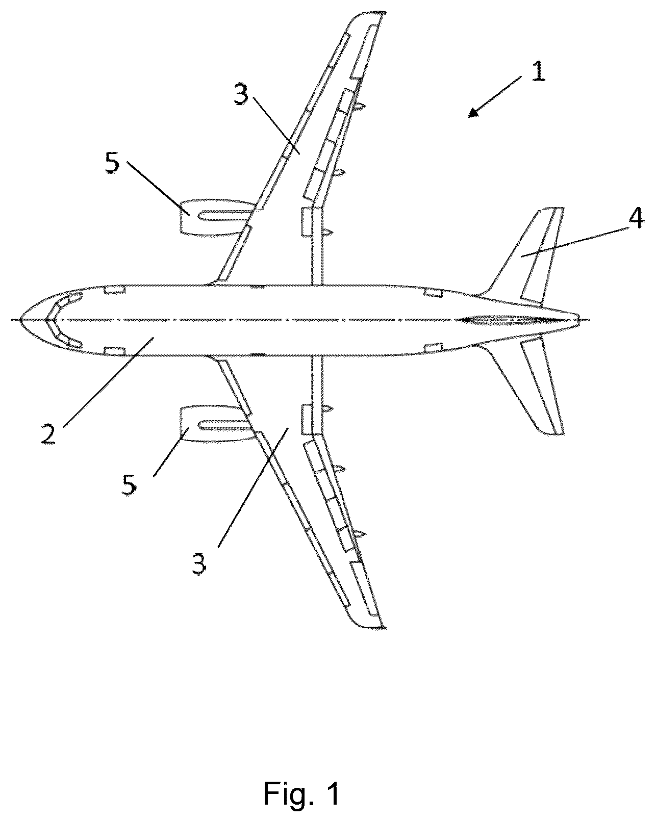 Patent US12097954 — Moveable wing tip arrangements and methods — Figure 1