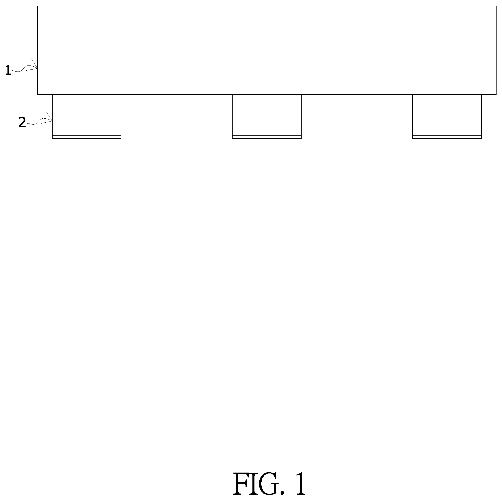 Patent US12097993 — High-strength foam bearing pallet — Figure 1