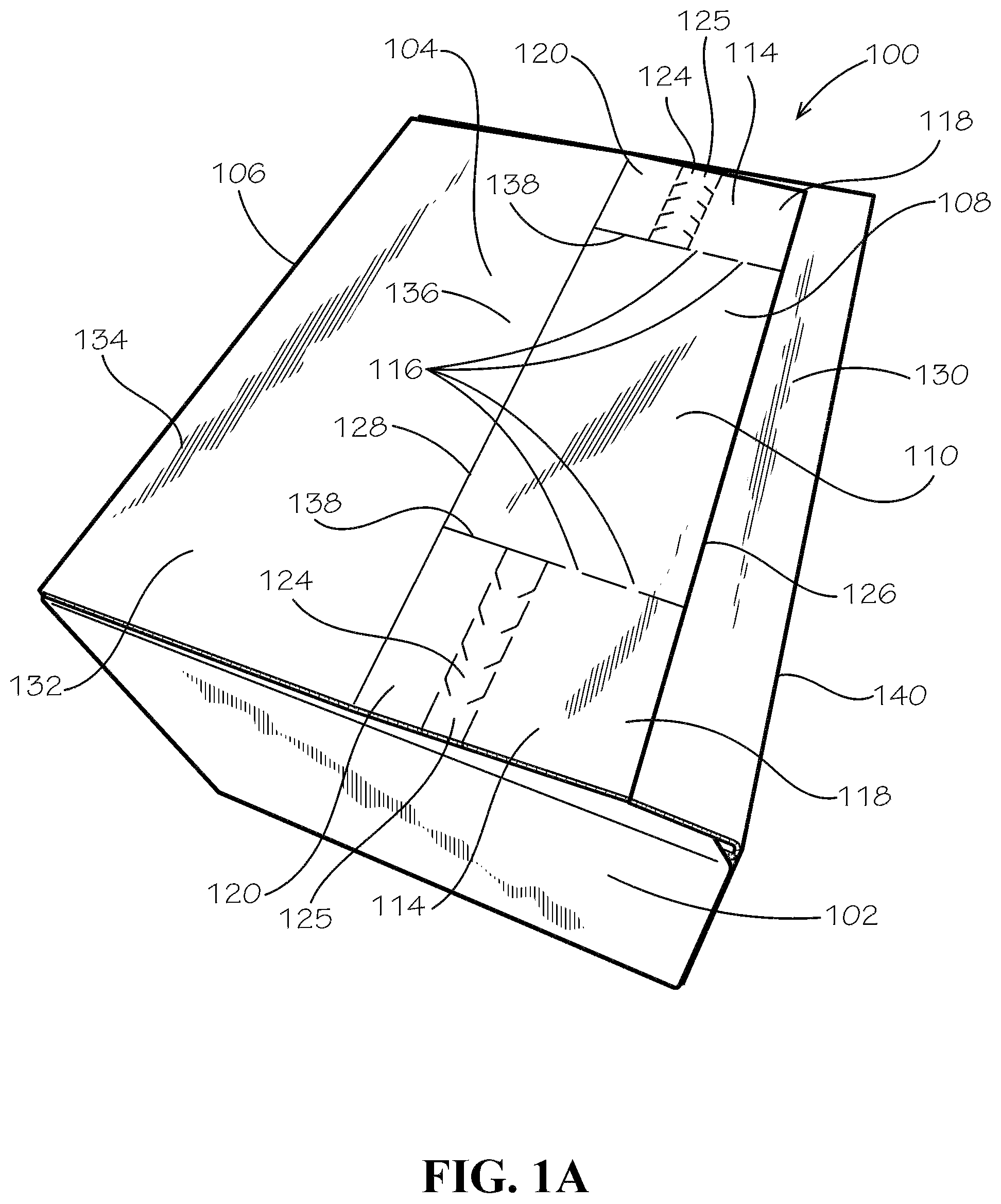 Patent US12098000 — Collapsible box and method therefor — Figure 1