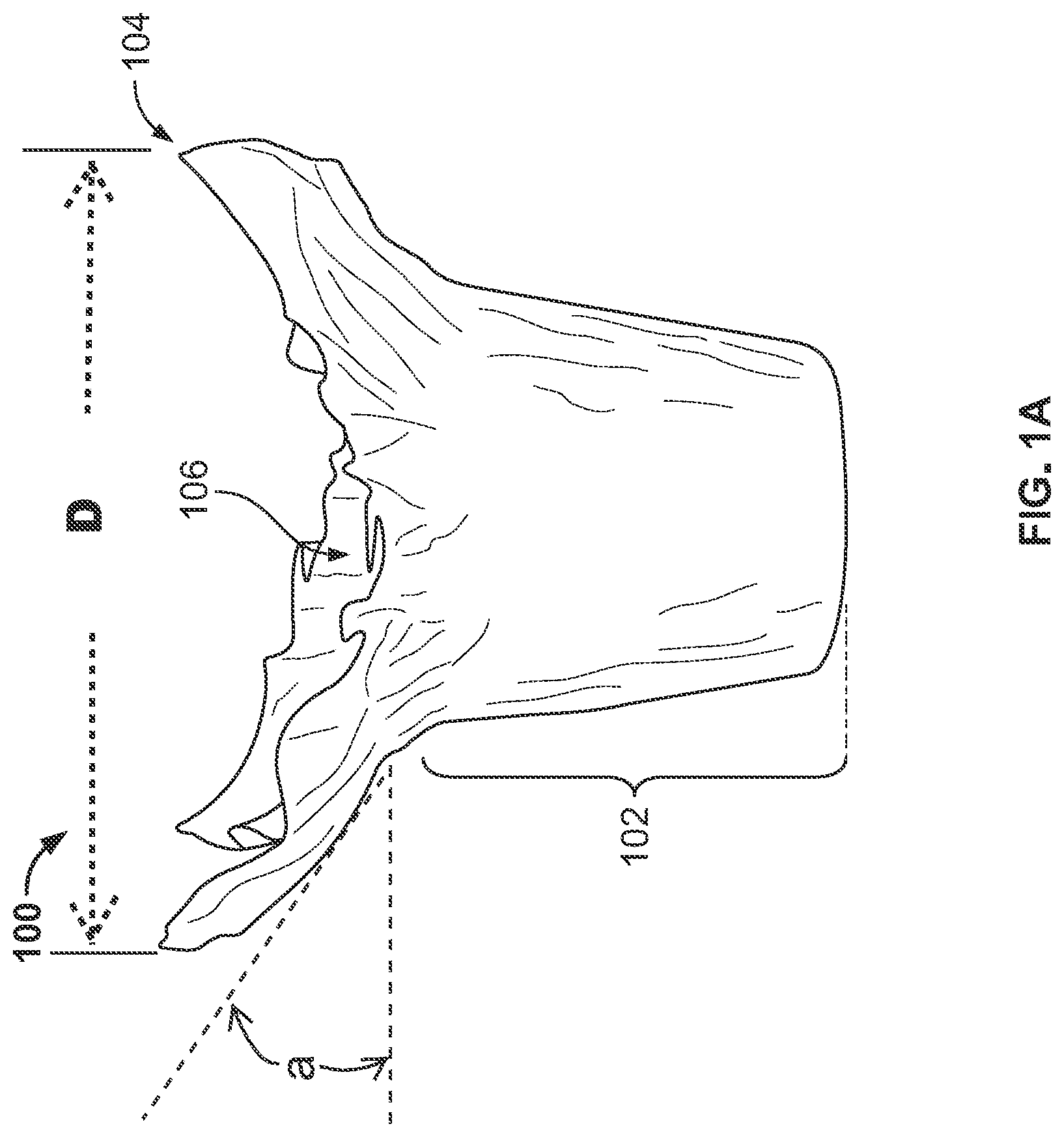 Patent US12098007 Figure 1 – Apparatus and method for packing and shipping formed wrapping sheets