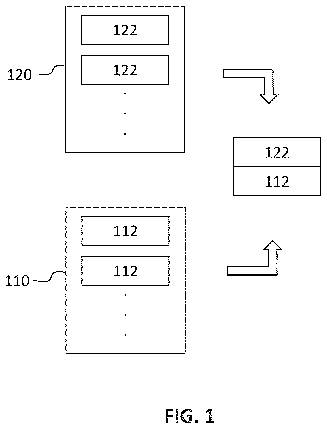 Patent US12098018 — Nesting structures for storage, transport, and assembly of drug dispensers and containers — Figure 1