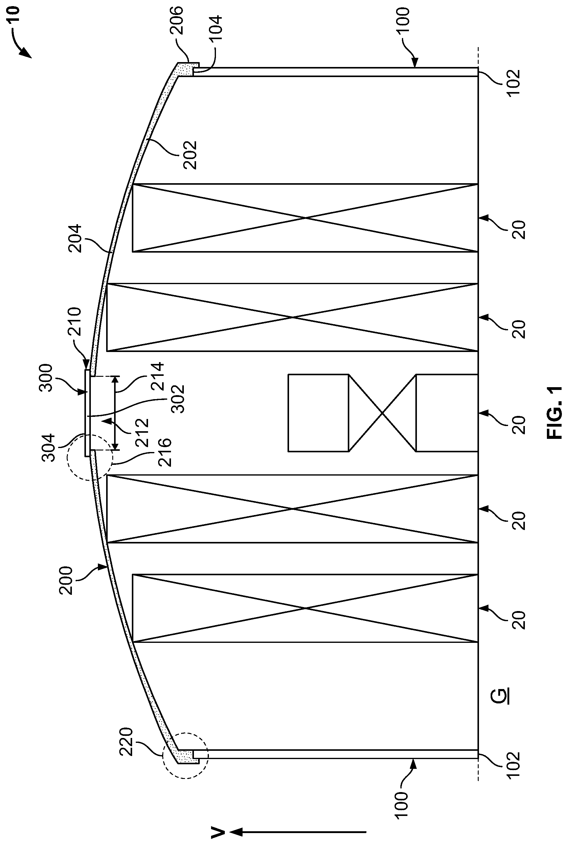 Patent US12098021 Figure 1 – Concrete tank