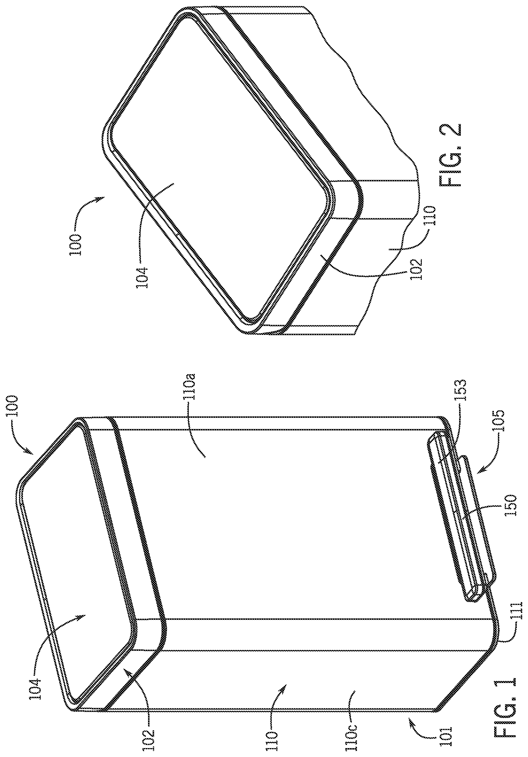 Patent US12098025 — Trash can — Figure 1