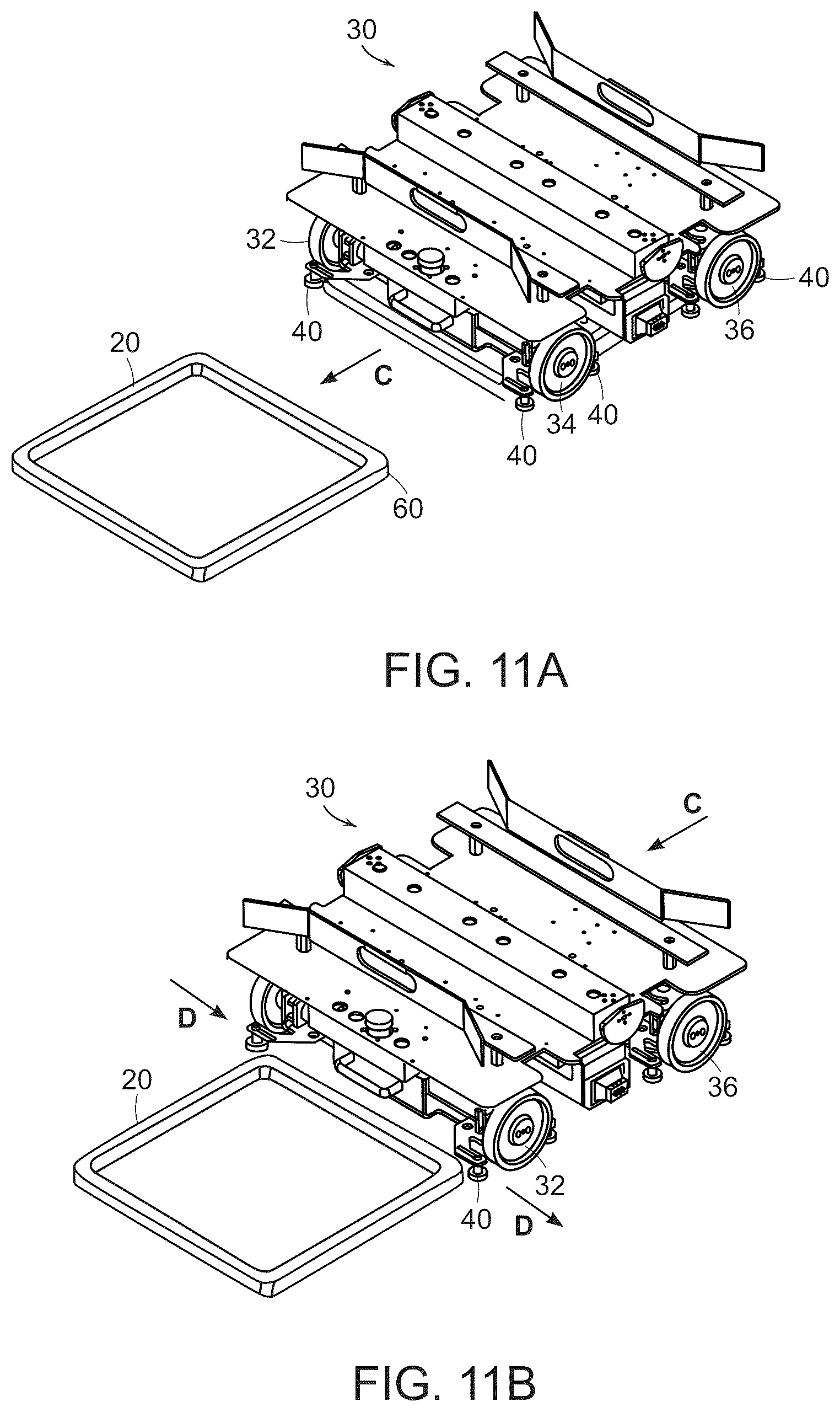 Patent US12098027 Figure 10 – Maintenance systems for use in systems and methods for processing objects including mobile matrix carrier systems