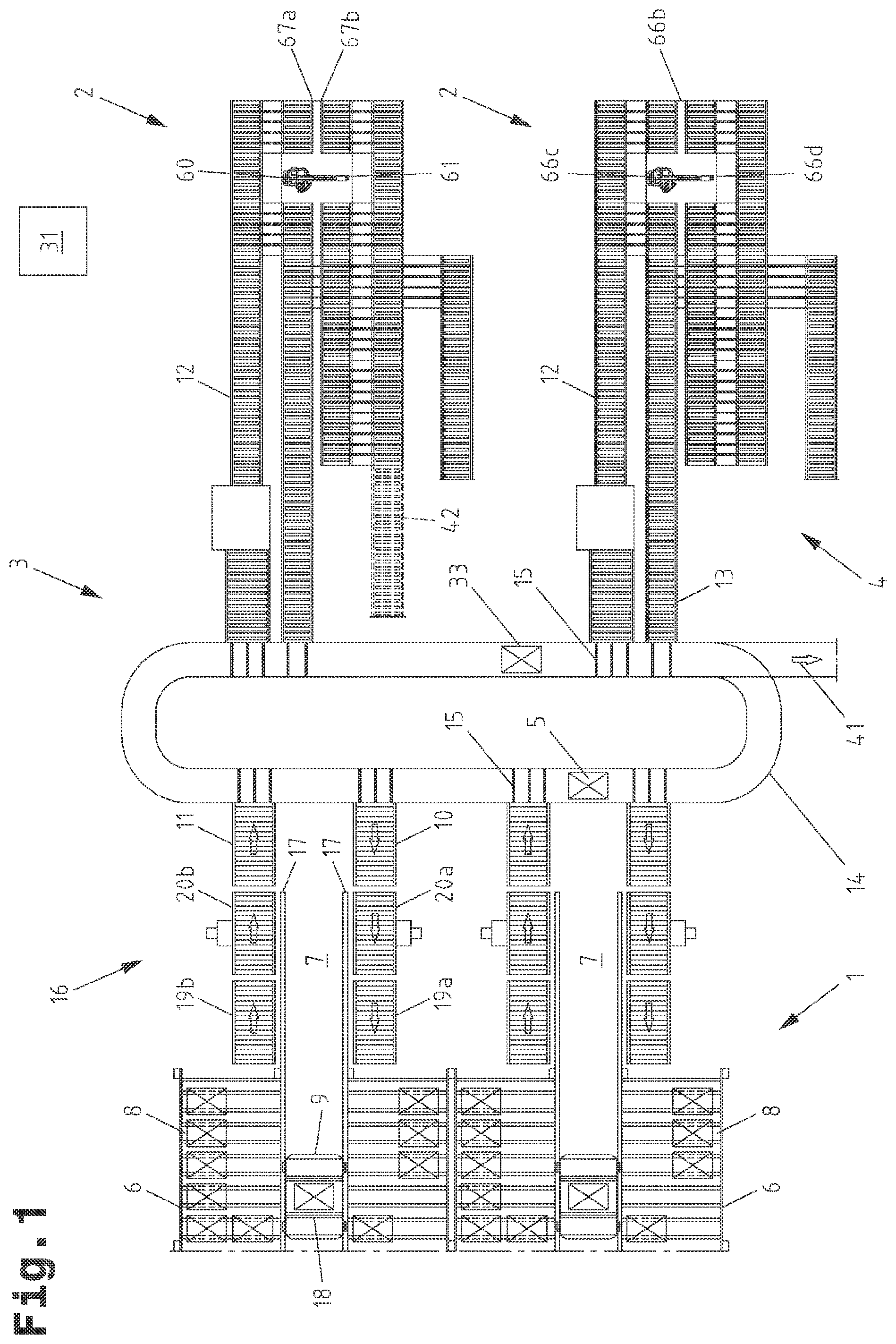 Patent US12098037 — Picking station and method for automatic picking of goods — Figure 1