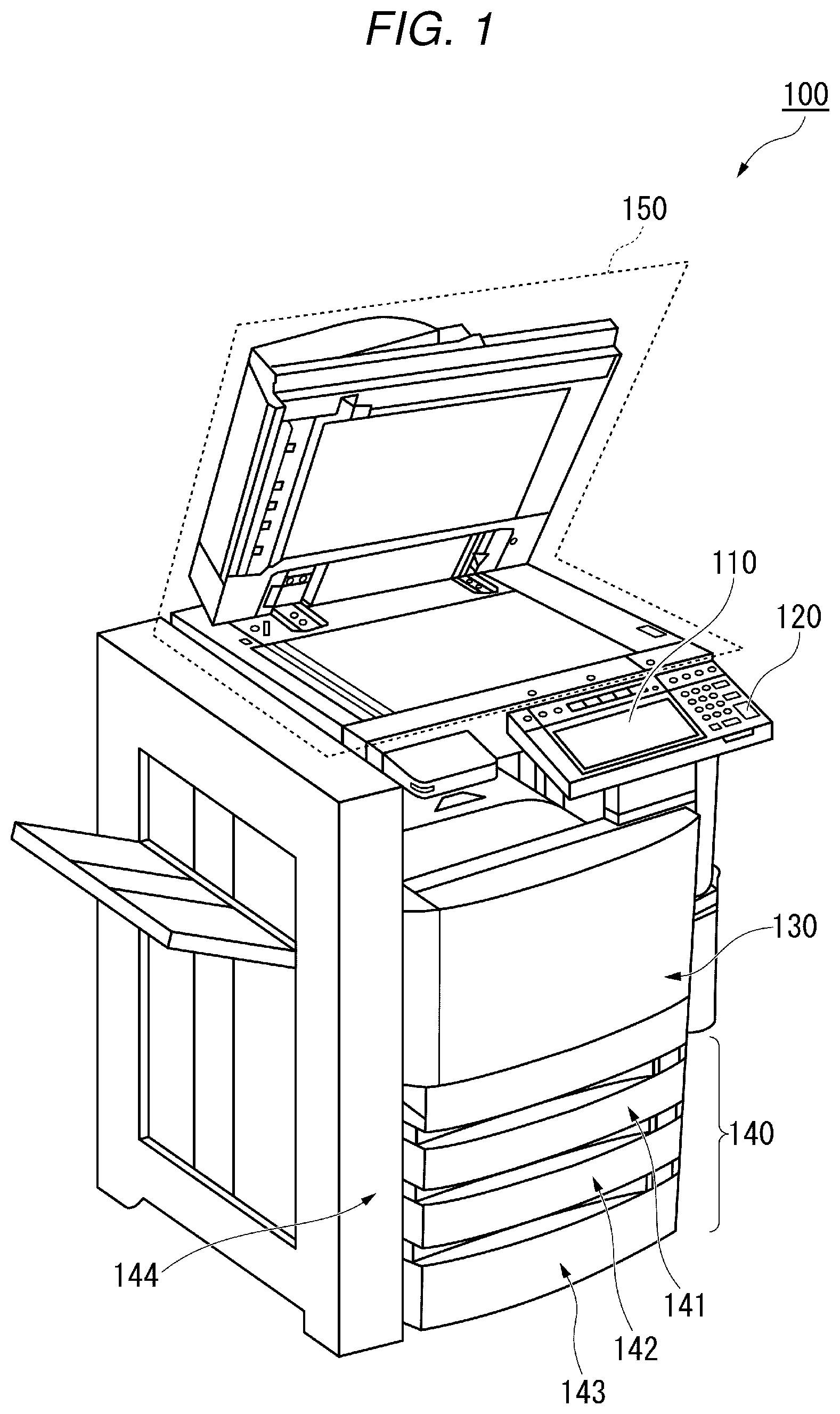 Patent US12098041 — Image forming apparatus — Figure 1