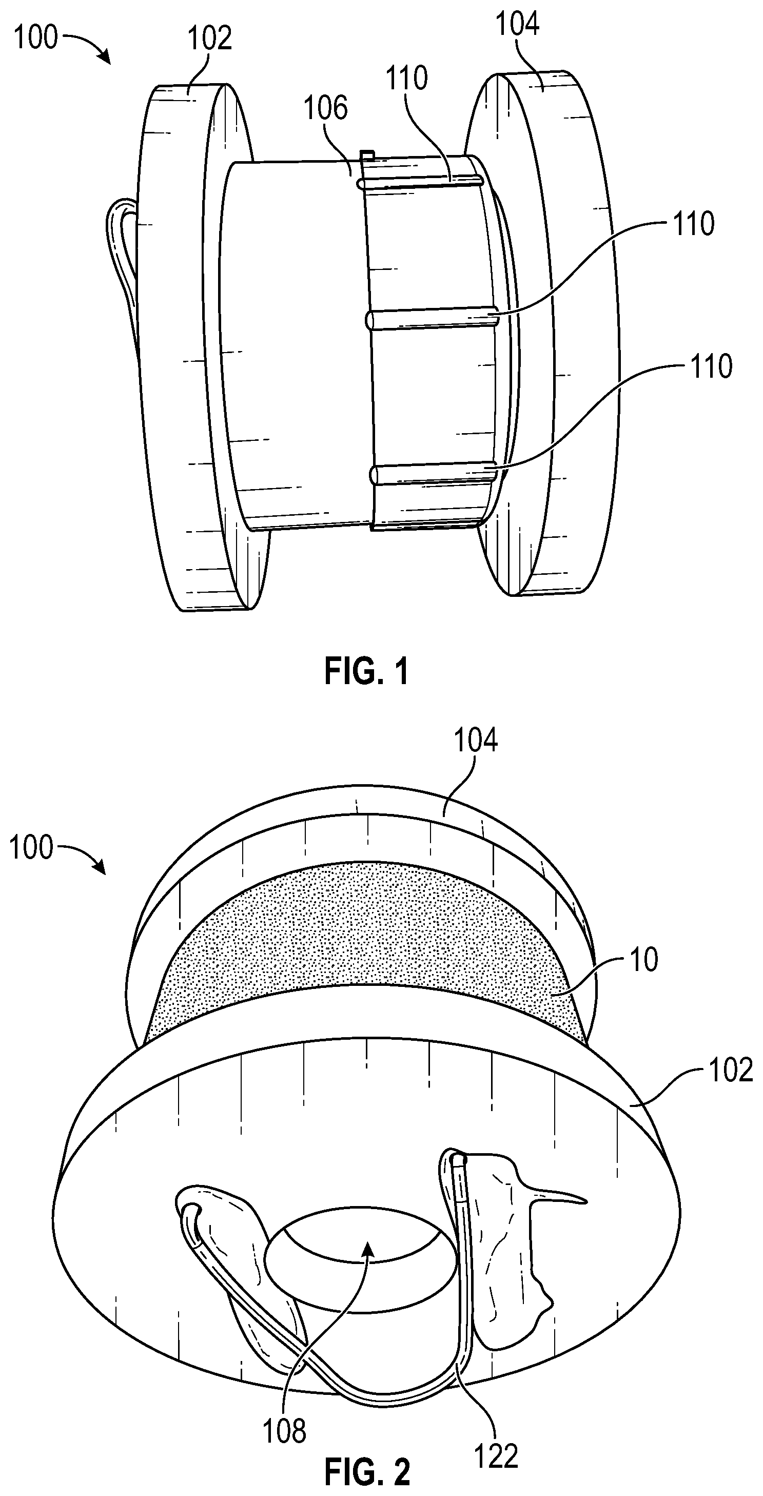 Patent US12098046 — Portable tape dispenser — Figure 1