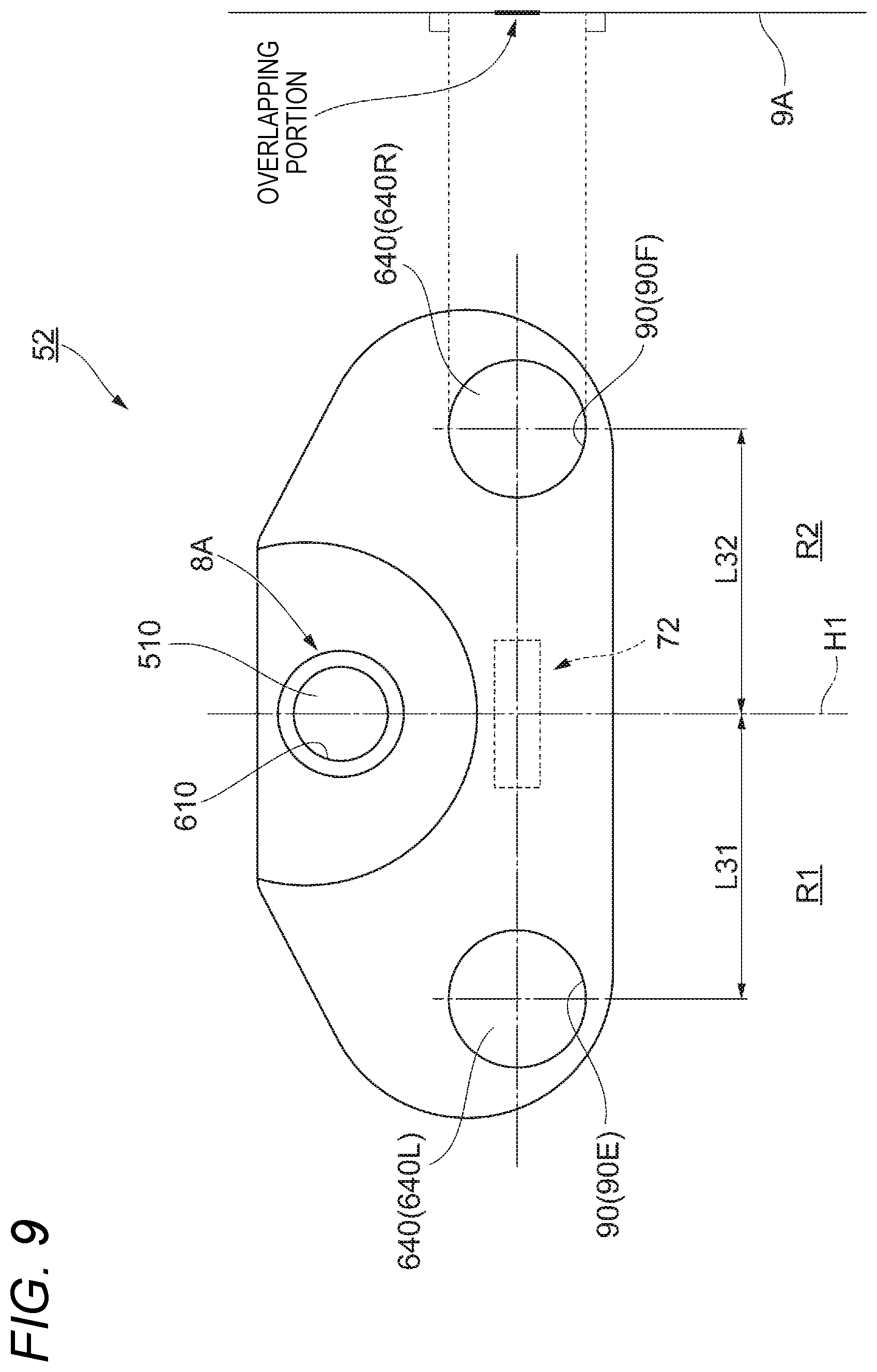 Patent US12098050 Figure 9 – Recording material processing apparatus