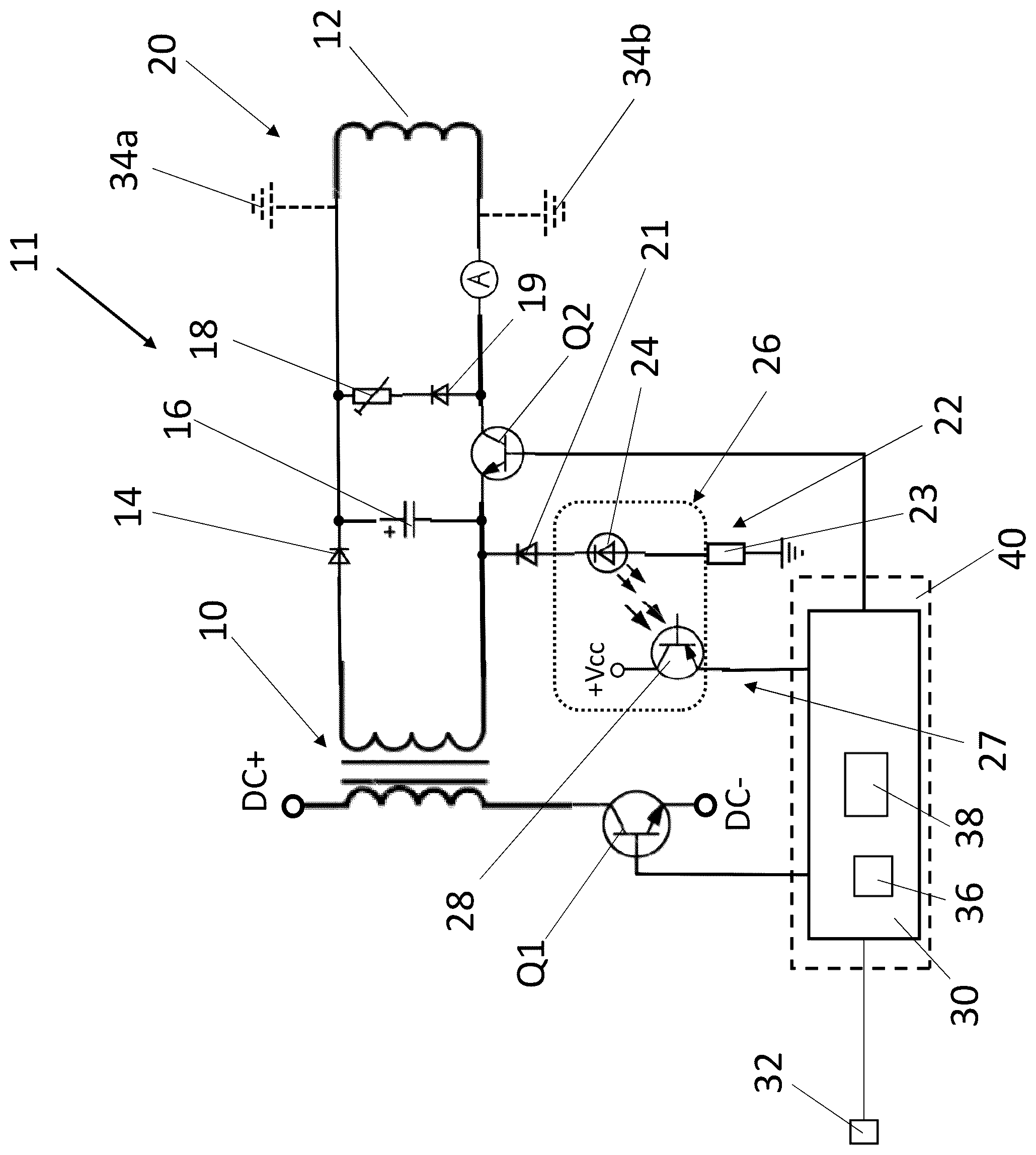 Patent US12098056 Figure 1 – Elevator