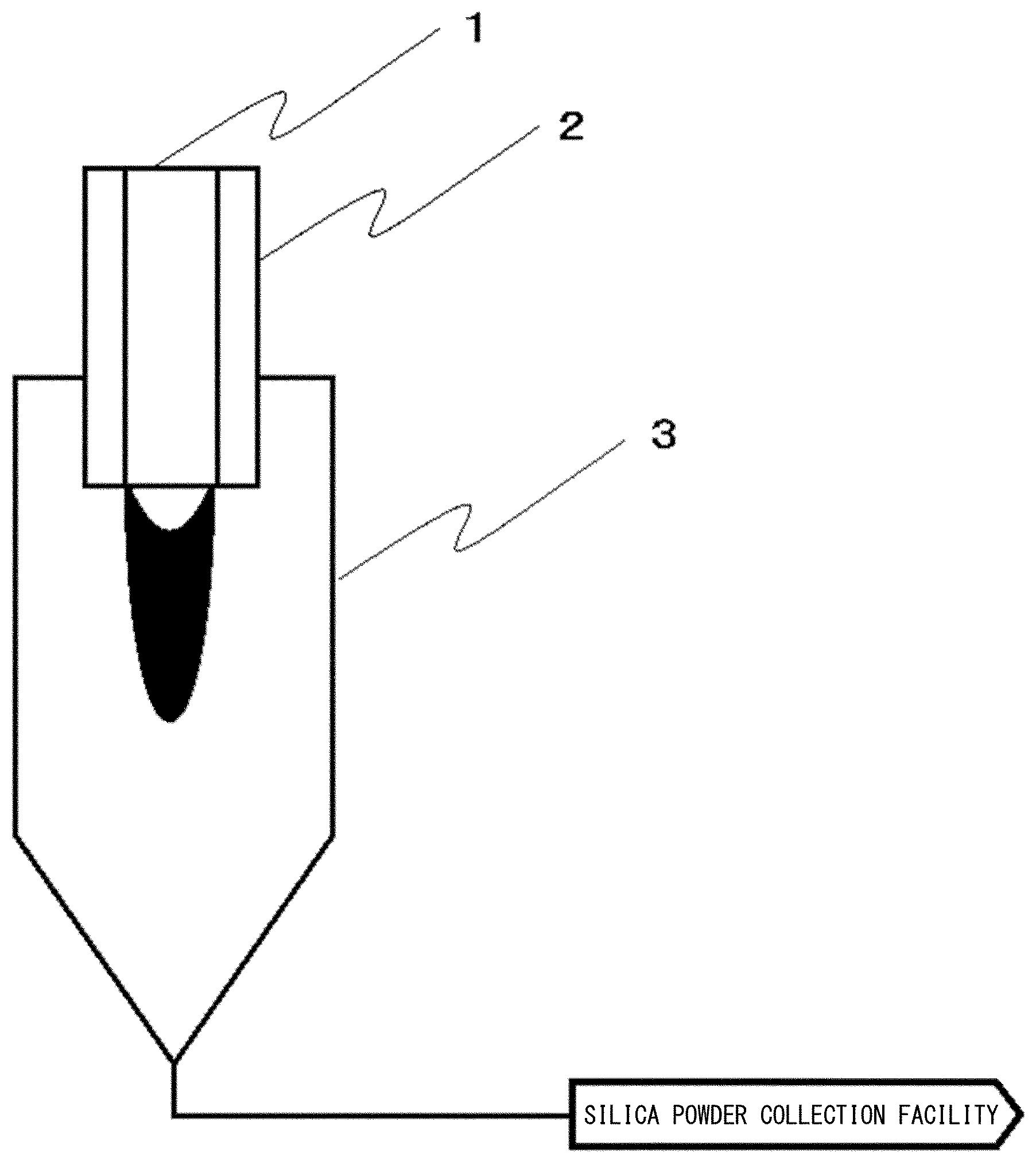 Patent US12098076 — Silica powder, resin composition, and dispersion — Figure 1