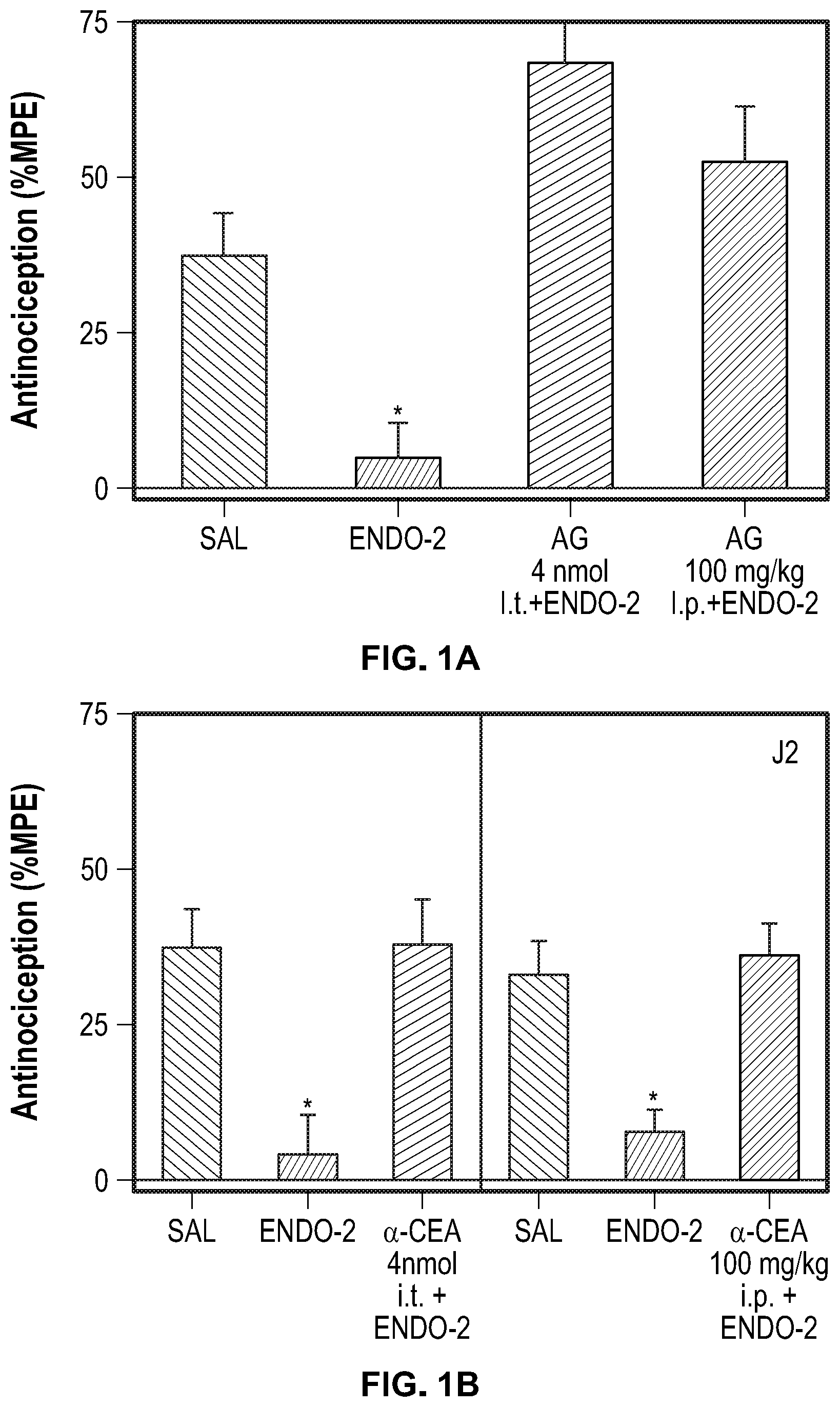 Patent US12098118 — Analgesic and anti-addictive compositions for treatment of chronic pain and opioid addiction — Figure 1