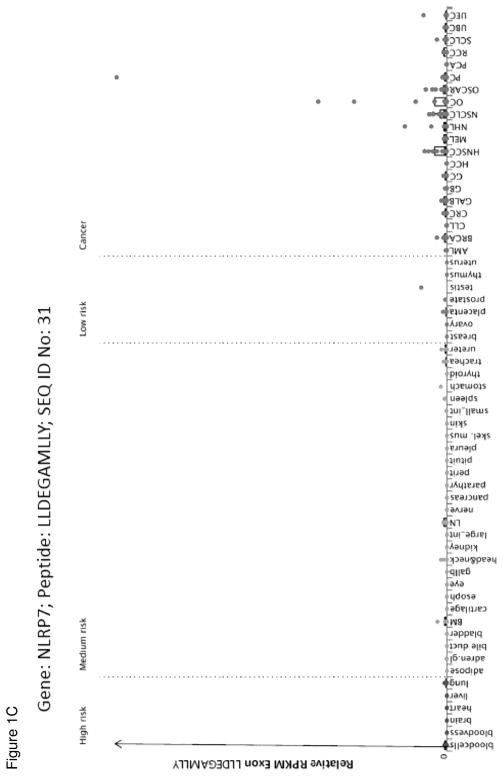 Patent US12098183 Figure 3 – Peptides and combination of peptides for use in immunotherapy against ovarian cancer and other cancers