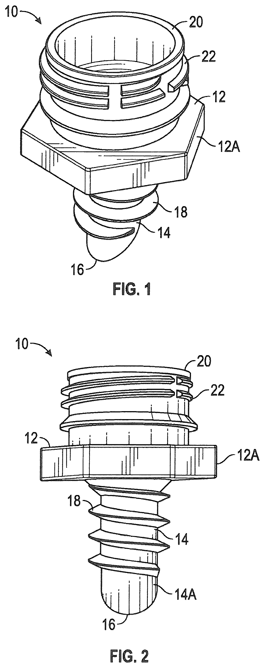 Patent US12098265 — Method of forming a biodegradable and/or compostable spout — Figure 1