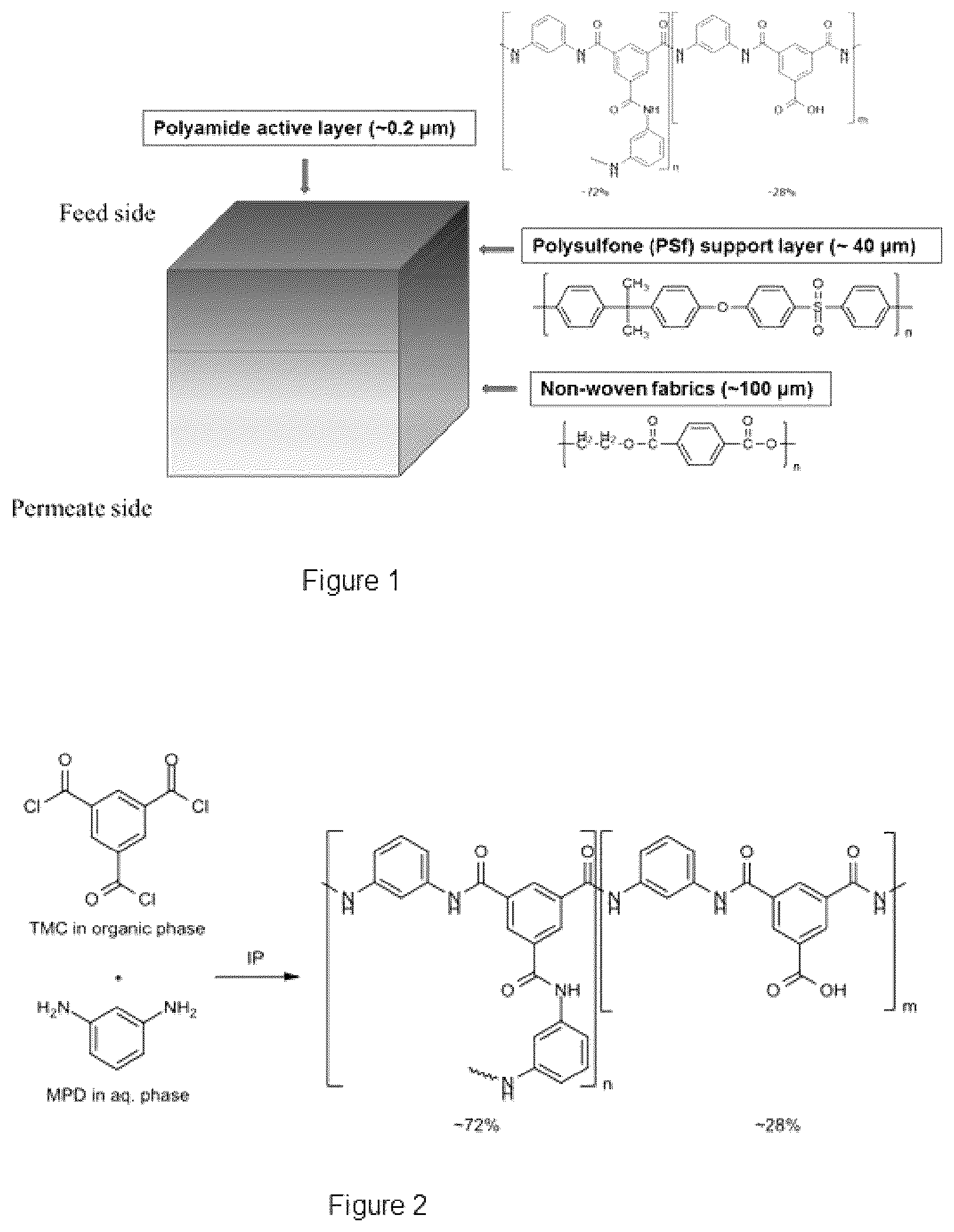 Patent US12098280 — Zwitterionic thin film composite membranes with high performance — Figure 1