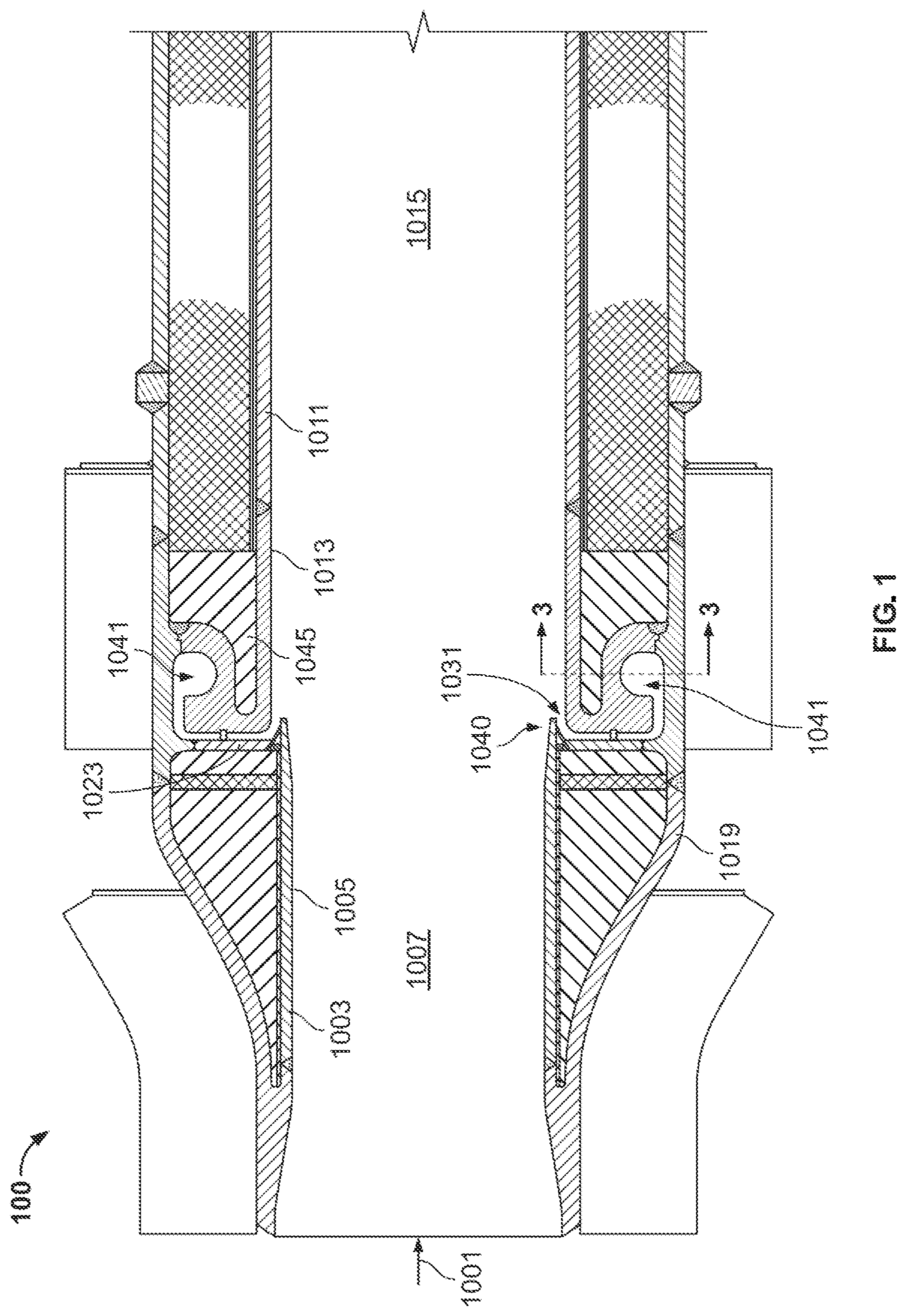 Patent US12098337 — Conduits for cooling a hydrocarbon gas-containing stream and processes for using same — Figure 1