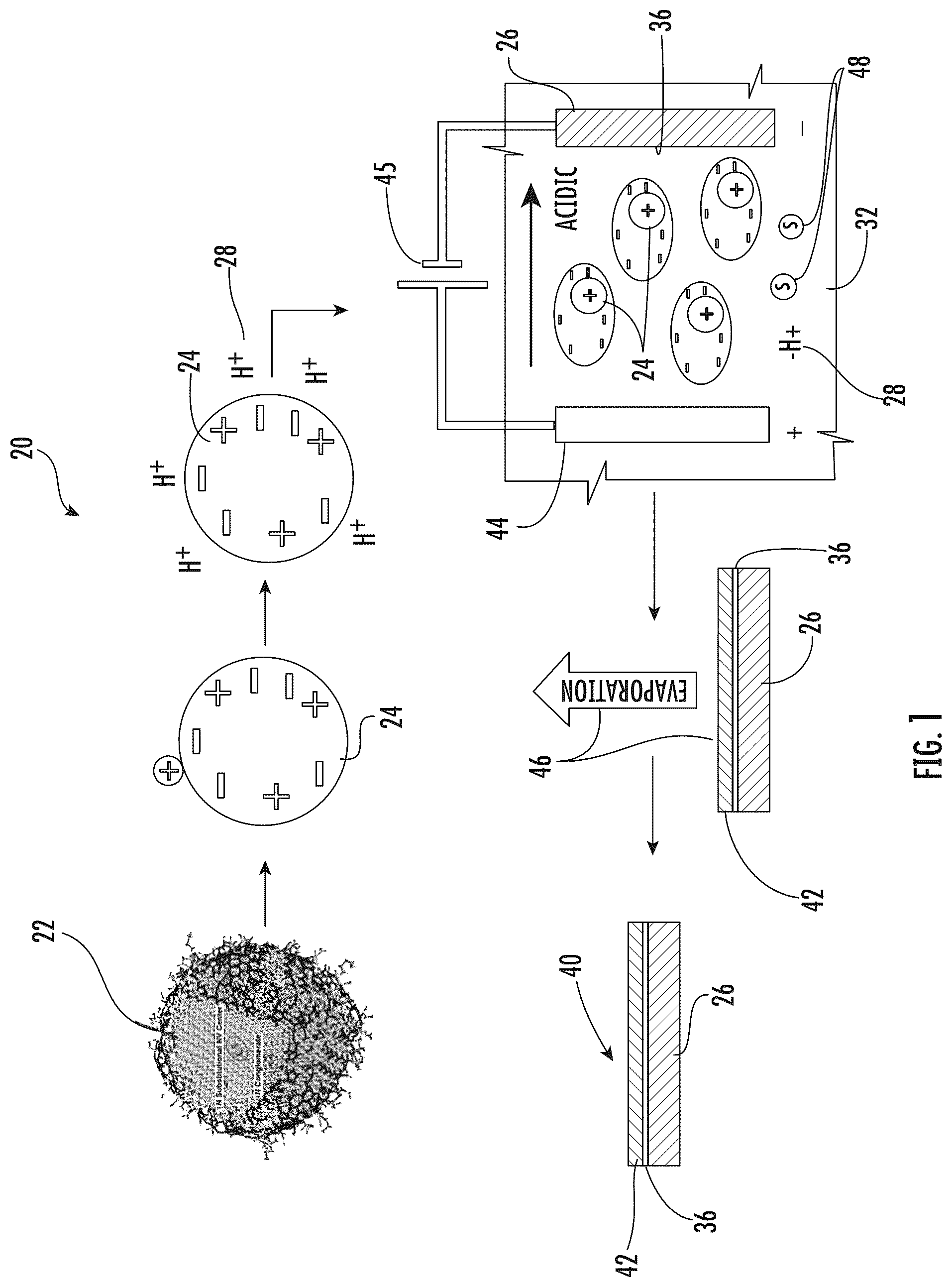 Patent US12098472 — Nanodiamond article having a high concentration nanodiamond film and associated method of making — Figure 1