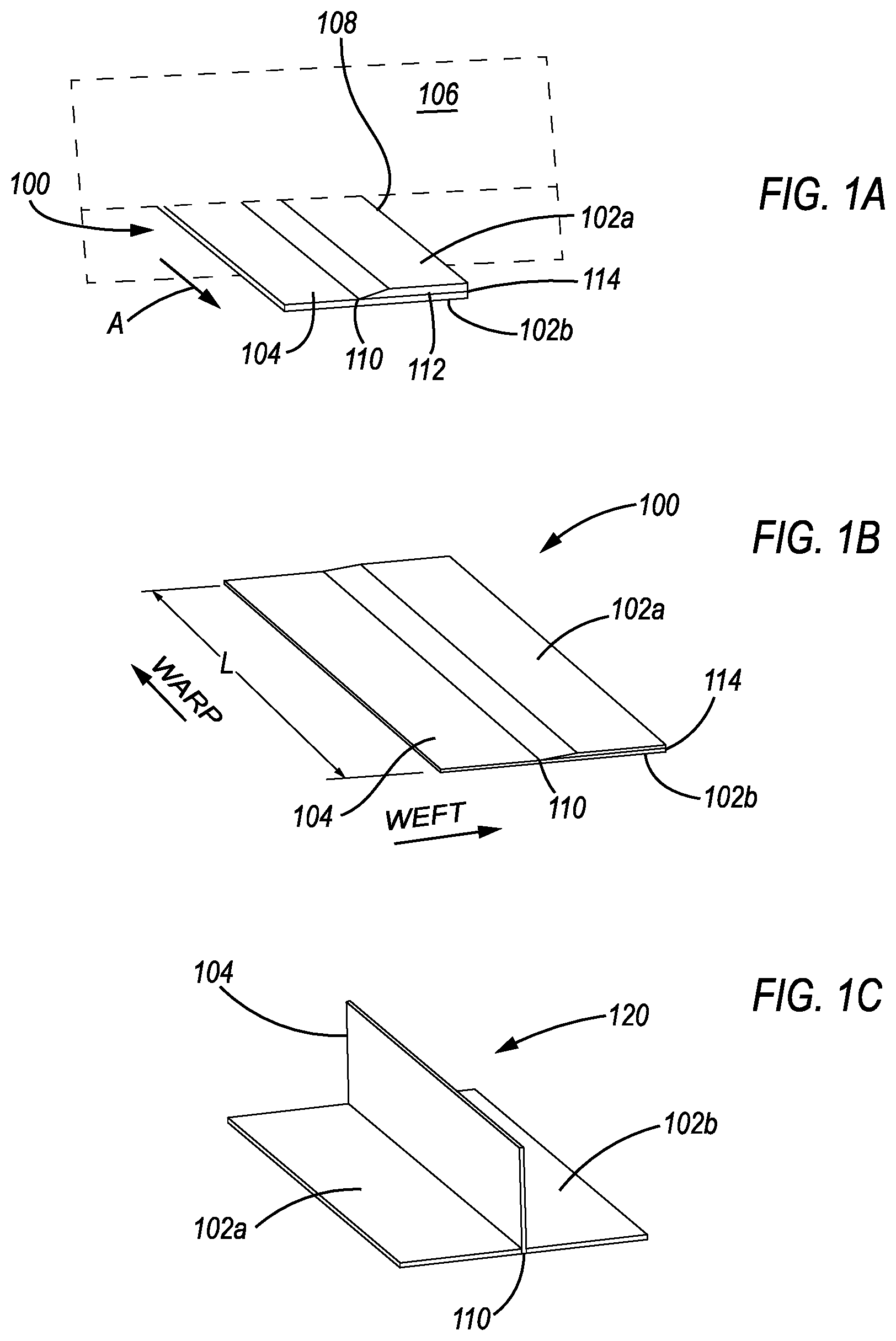 Patent US12098485 — Curved preform and method of making thereof — Figure 1
