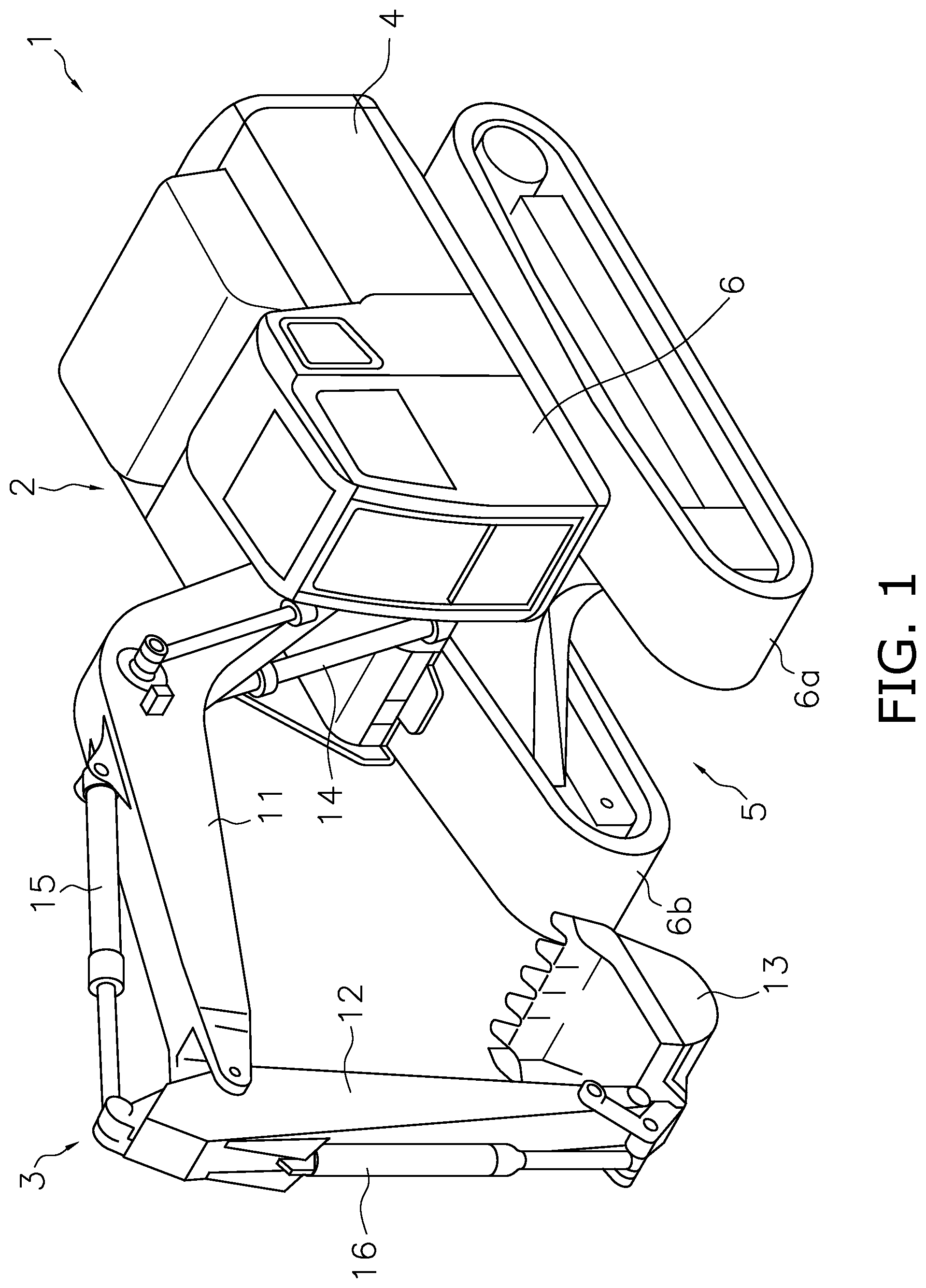 Patent US12098519 — System and control method for preventing erroneous operation of work machine, and excavator — Figure 1