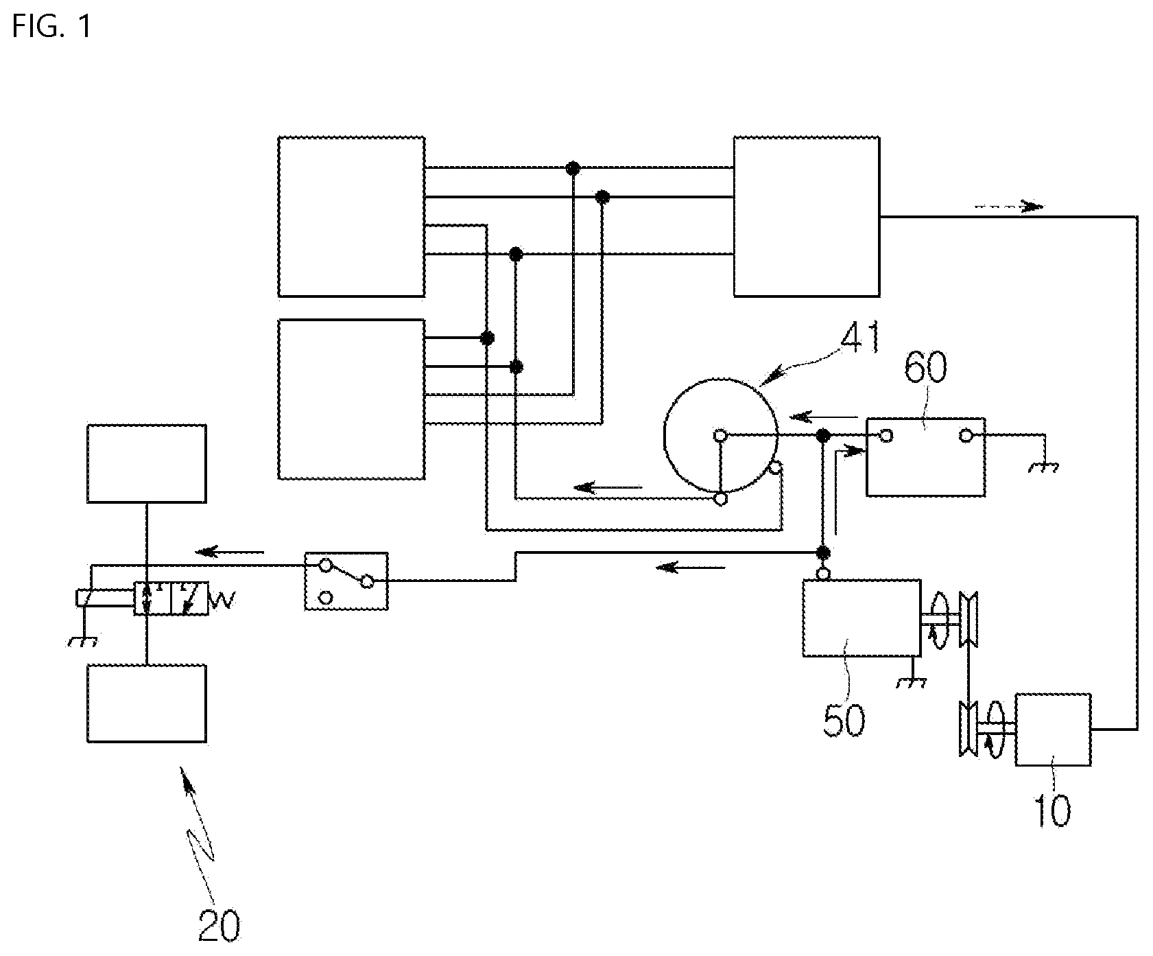 Patent US12098525 — Construction machine — Figure 1
