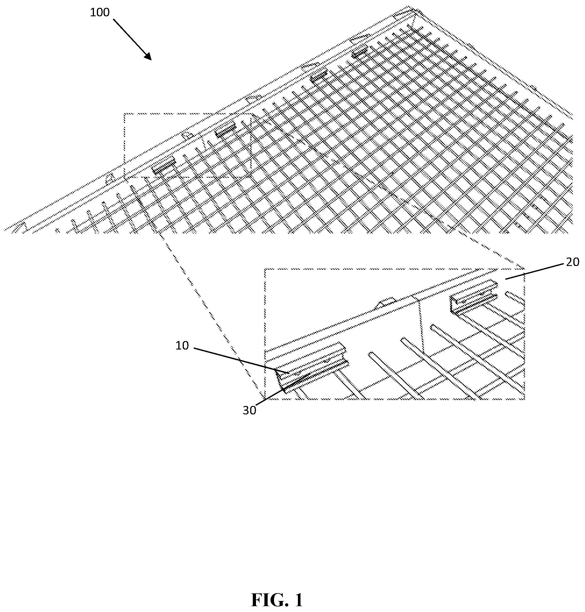 Patent US12098538 — Apparatus, system, and method for a paracleat anchor for tilt-up wall construction — Figure 1