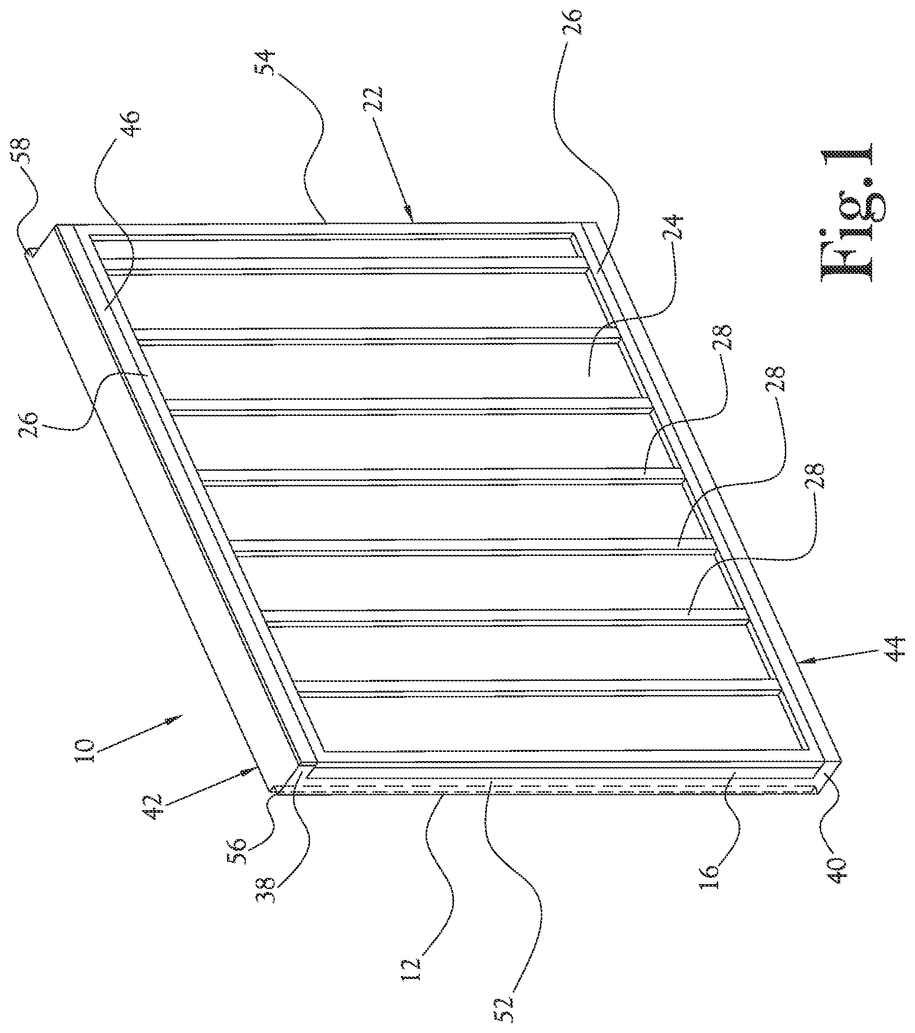 Patent US12098547 Figure 1 – Method of forming a composite wall structure