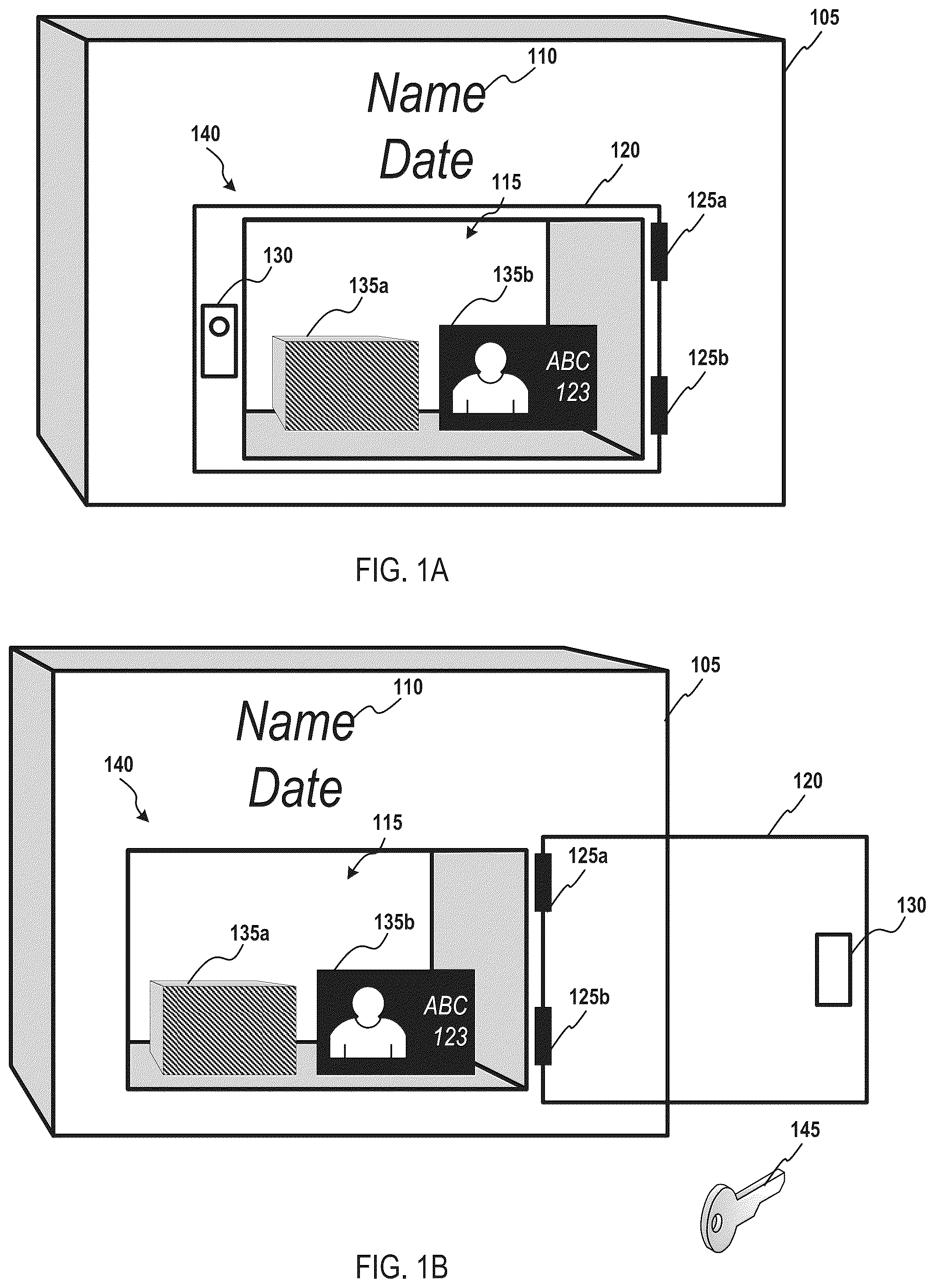 Patent US12098564 — Patron-accessible memorialization structures — Figure 1