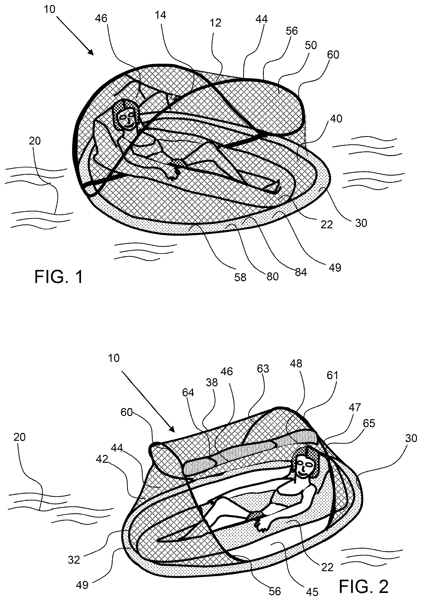 Patent US12098565 — Floating insect canopy — Figure 1