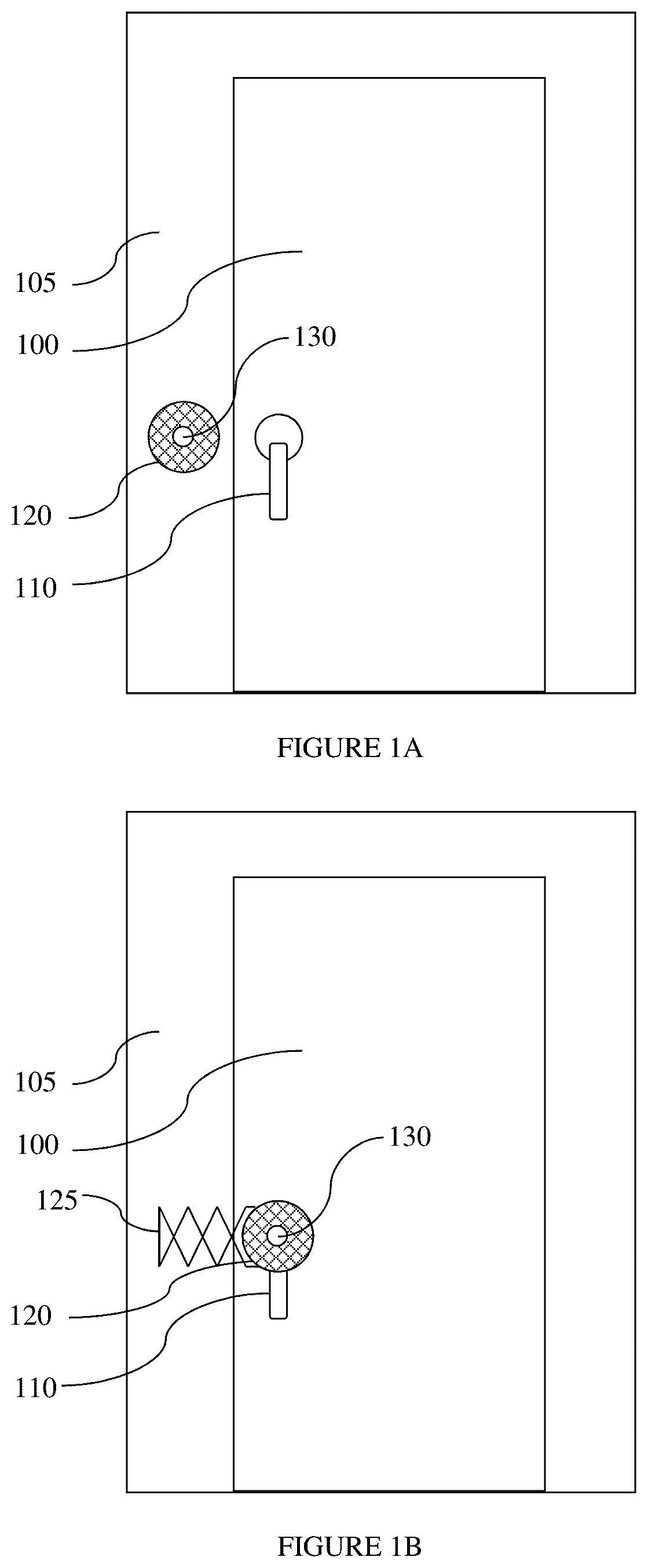 Patent US12098573 — Motorized automatic door opener — Figure 1