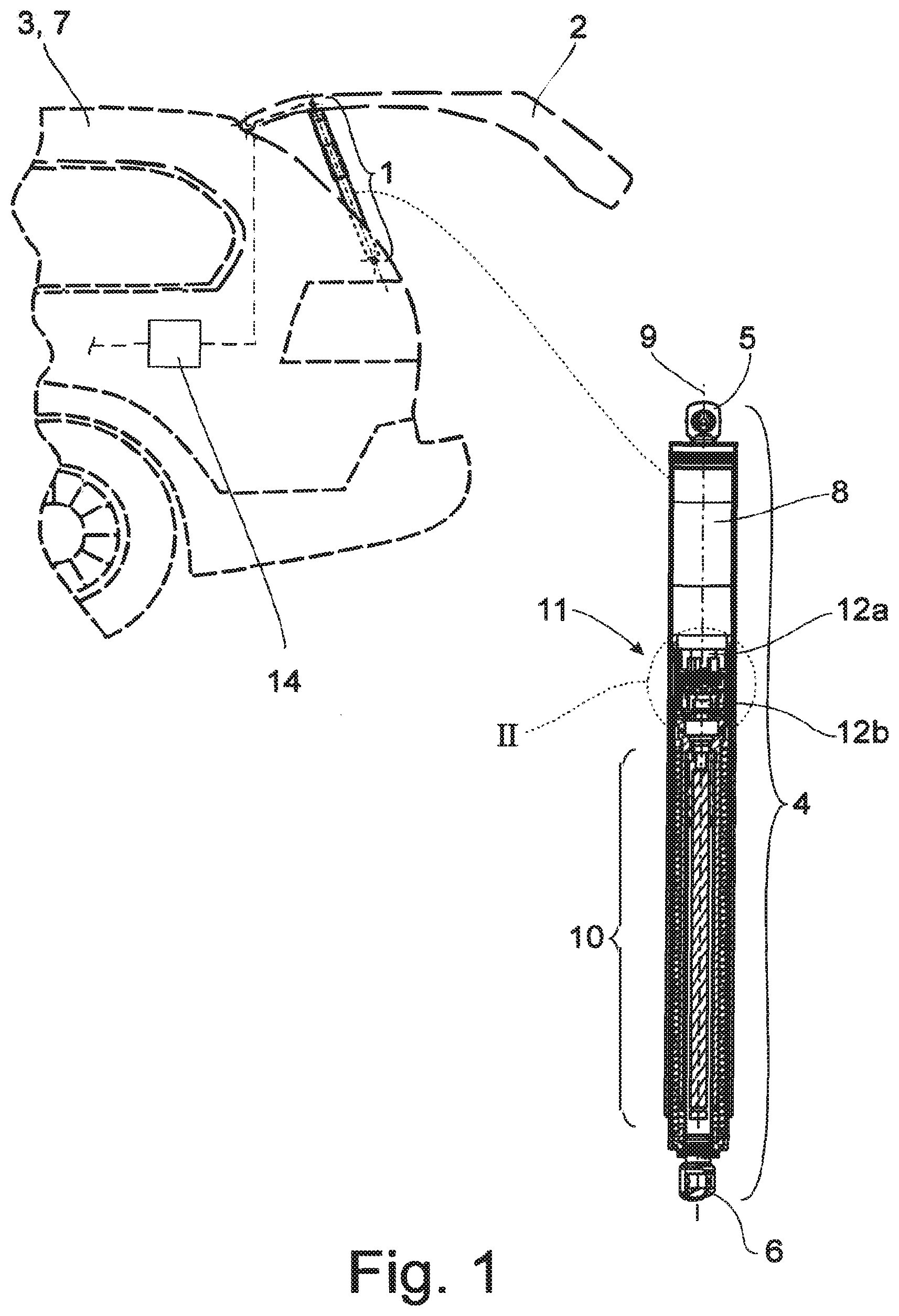 Patent US12098581 — Drive assembly for a closure element of a motor vehicle — Figure 1