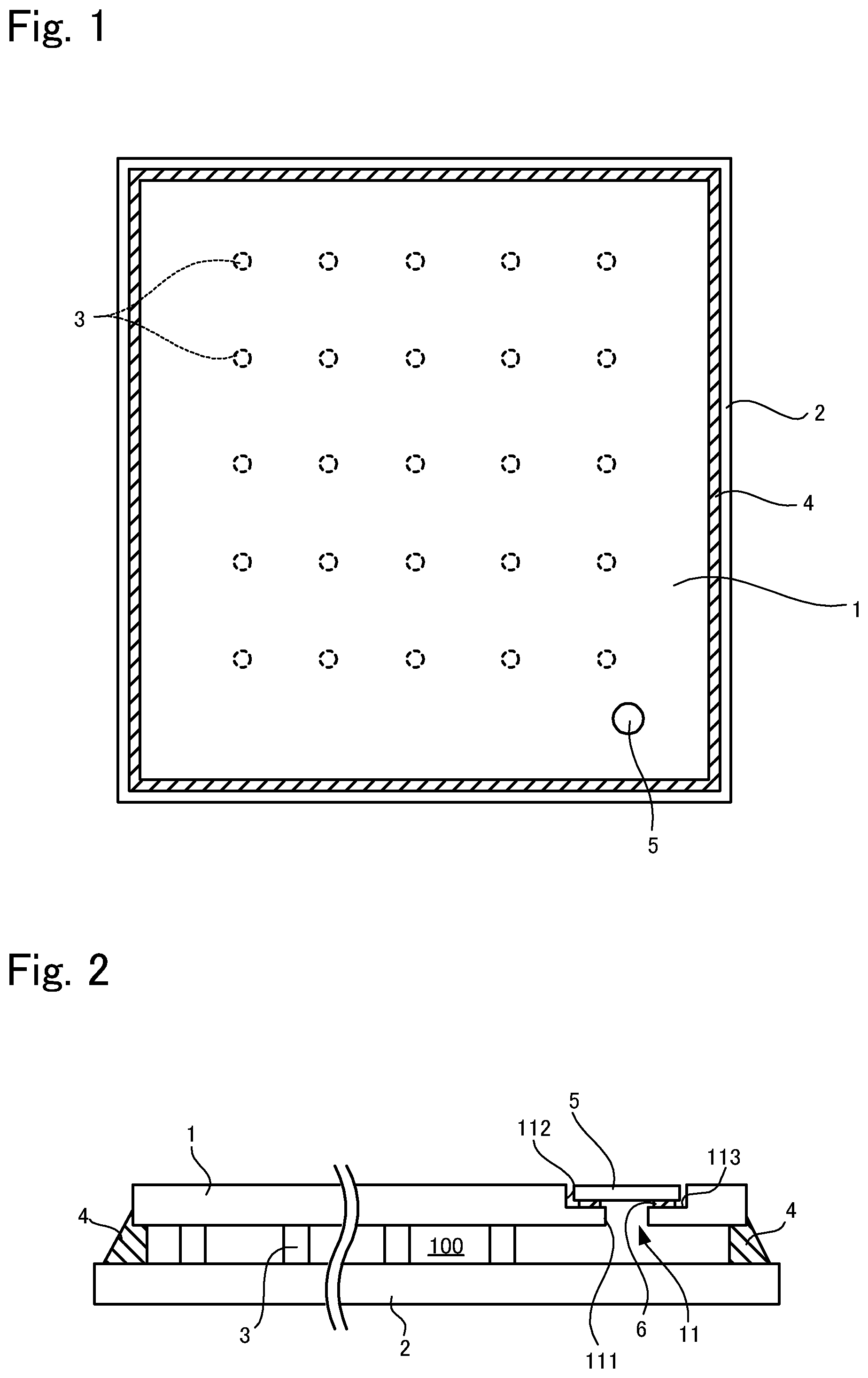 Patent US12098588 — Glass unit — Figure 1