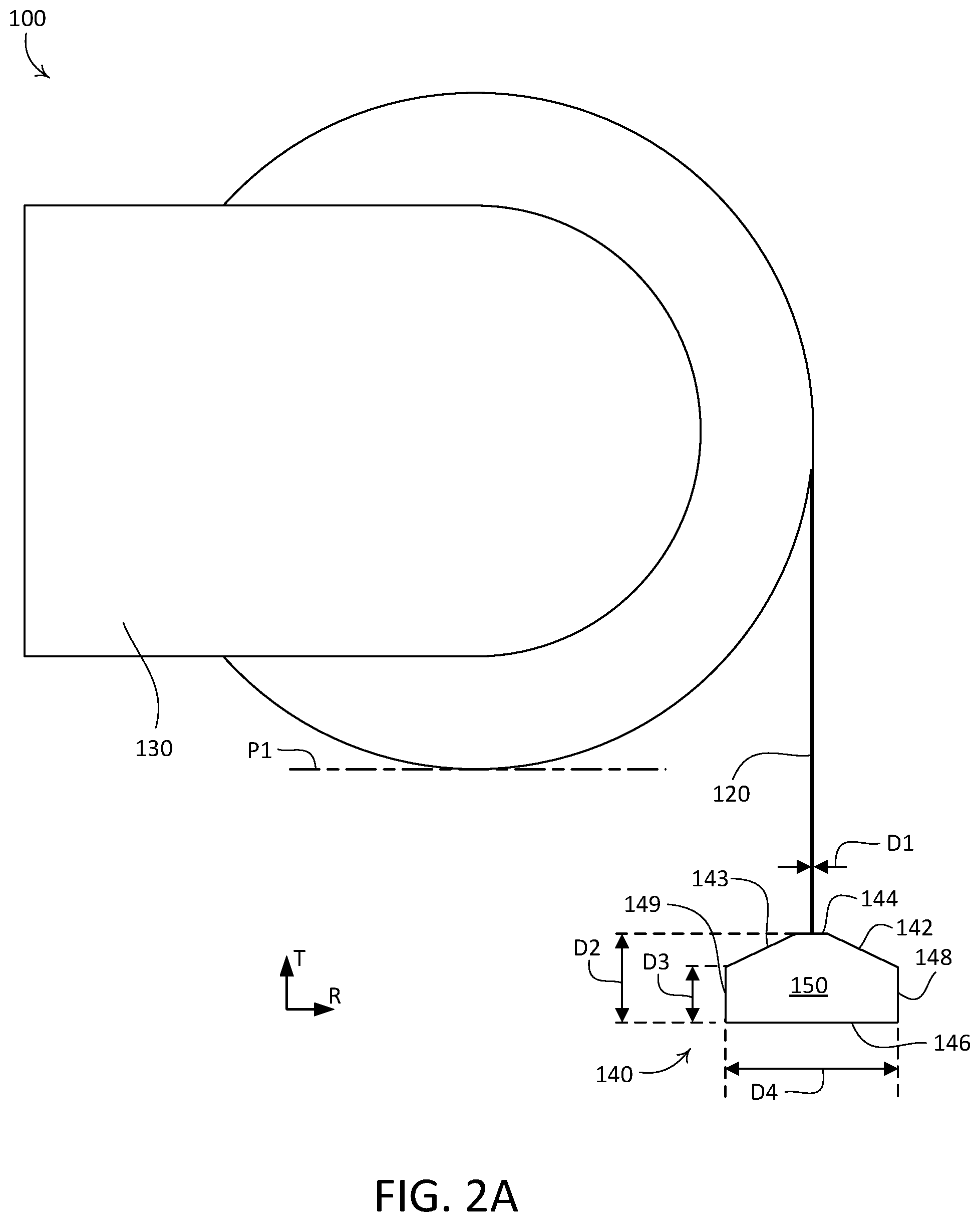 Patent US12098596 Figure 2 – Window treatment hembar