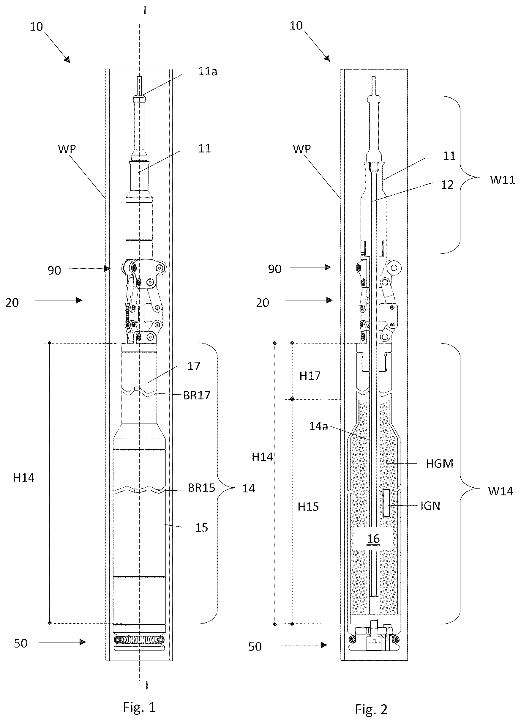 Patent US12098611 — Well tool device for transporting a heat generating mixture into a well pipe — Figure 1