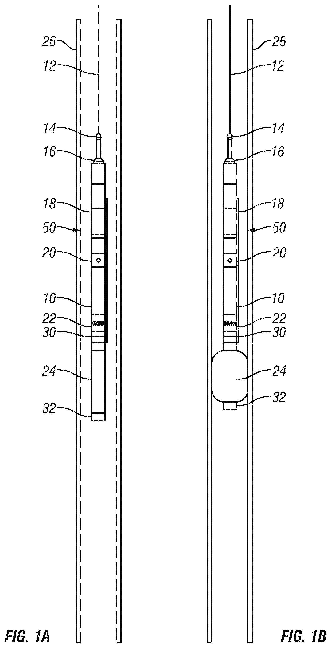 Patent US12098612 — Inflatable packer system for submersible well pump — Figure 1