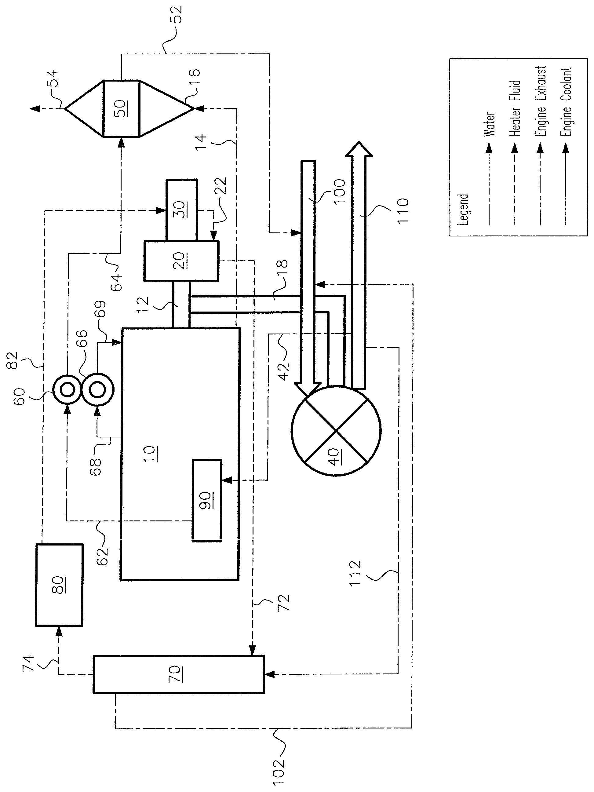 Patent US12098667 — Flameless fluid heater — Figure 1