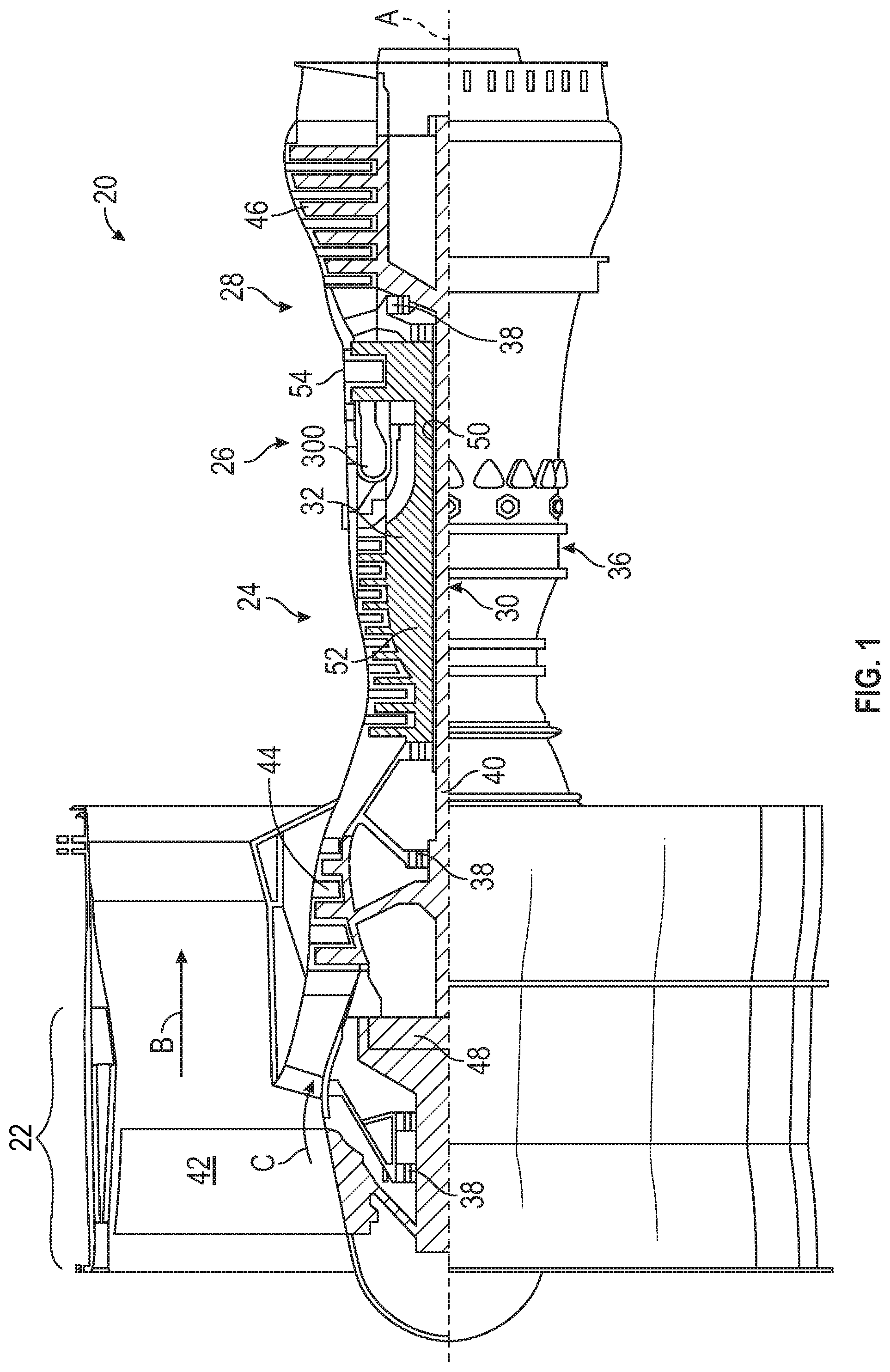 Patent US12098678 — Method of using a primary fuel to pilot liquid fueled combustors — Figure 1