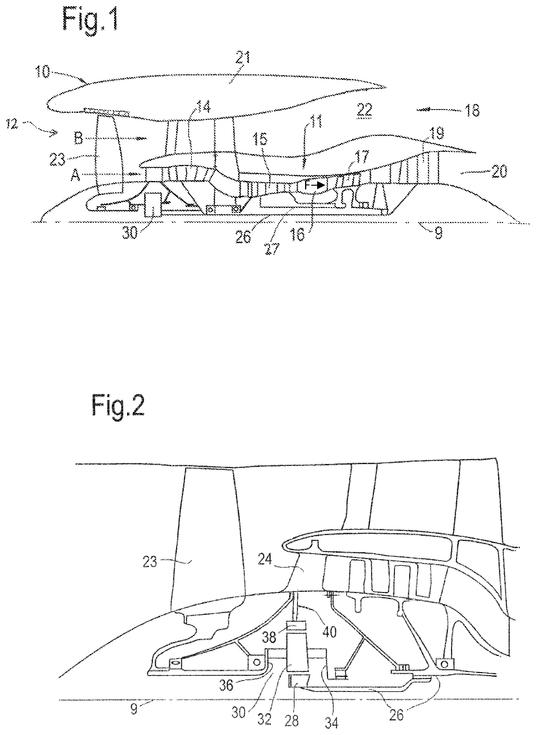 Patent US12098679 — Staged combustor — Figure 1