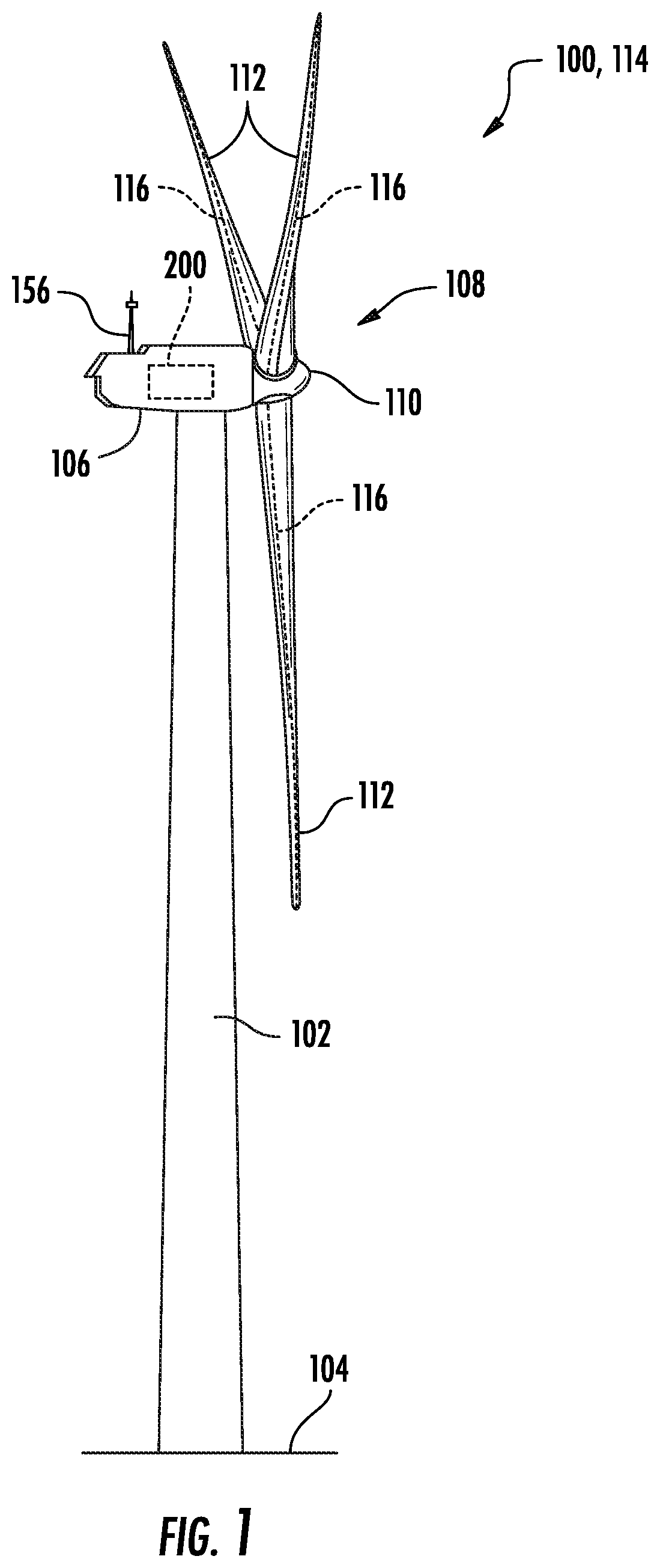 Patent US12098708 — Systems and methods for operating a power generating asset — Figure 1
