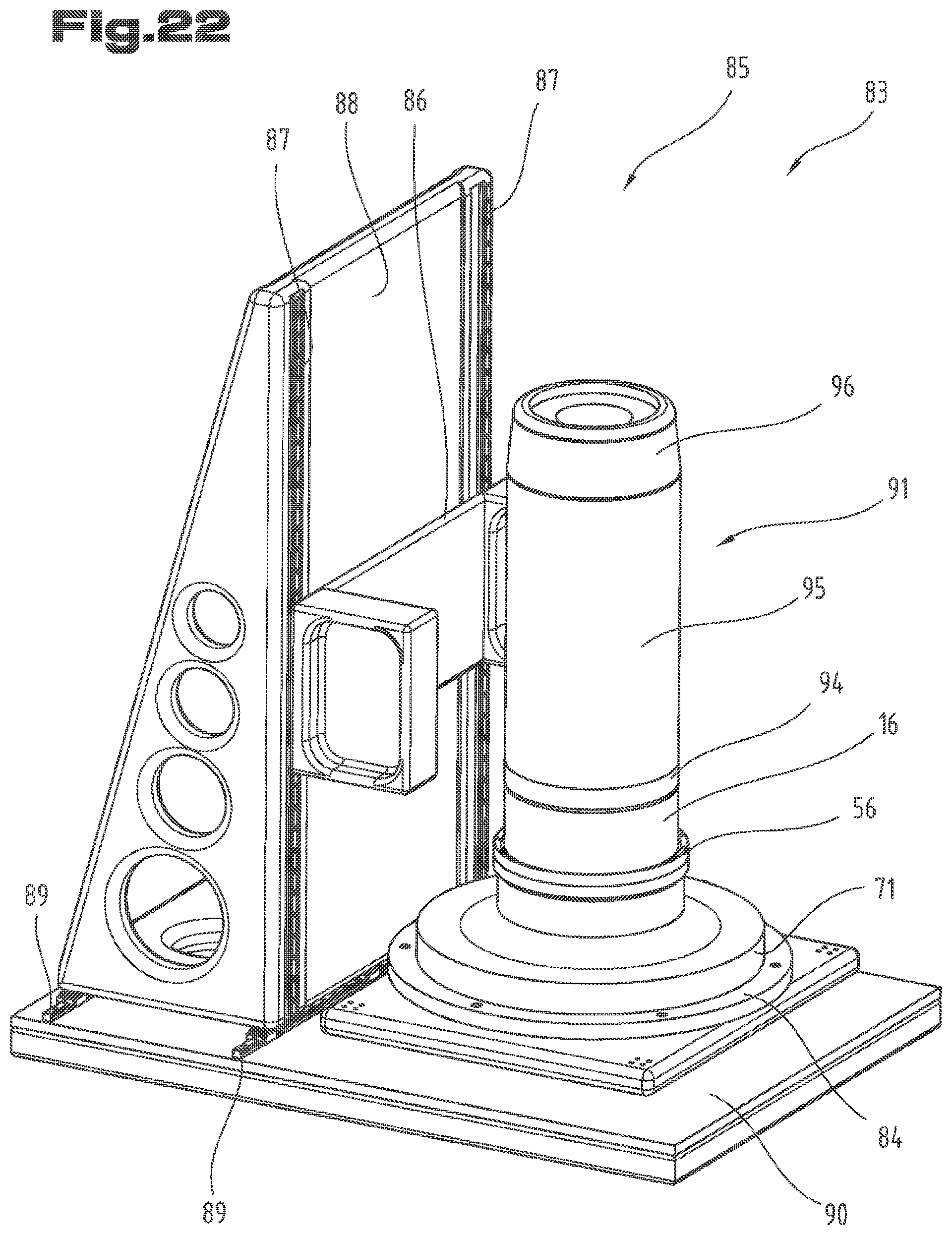 Patent US12098709 Figure 20 – Method for assembling a rotor bearing of a wind turbine